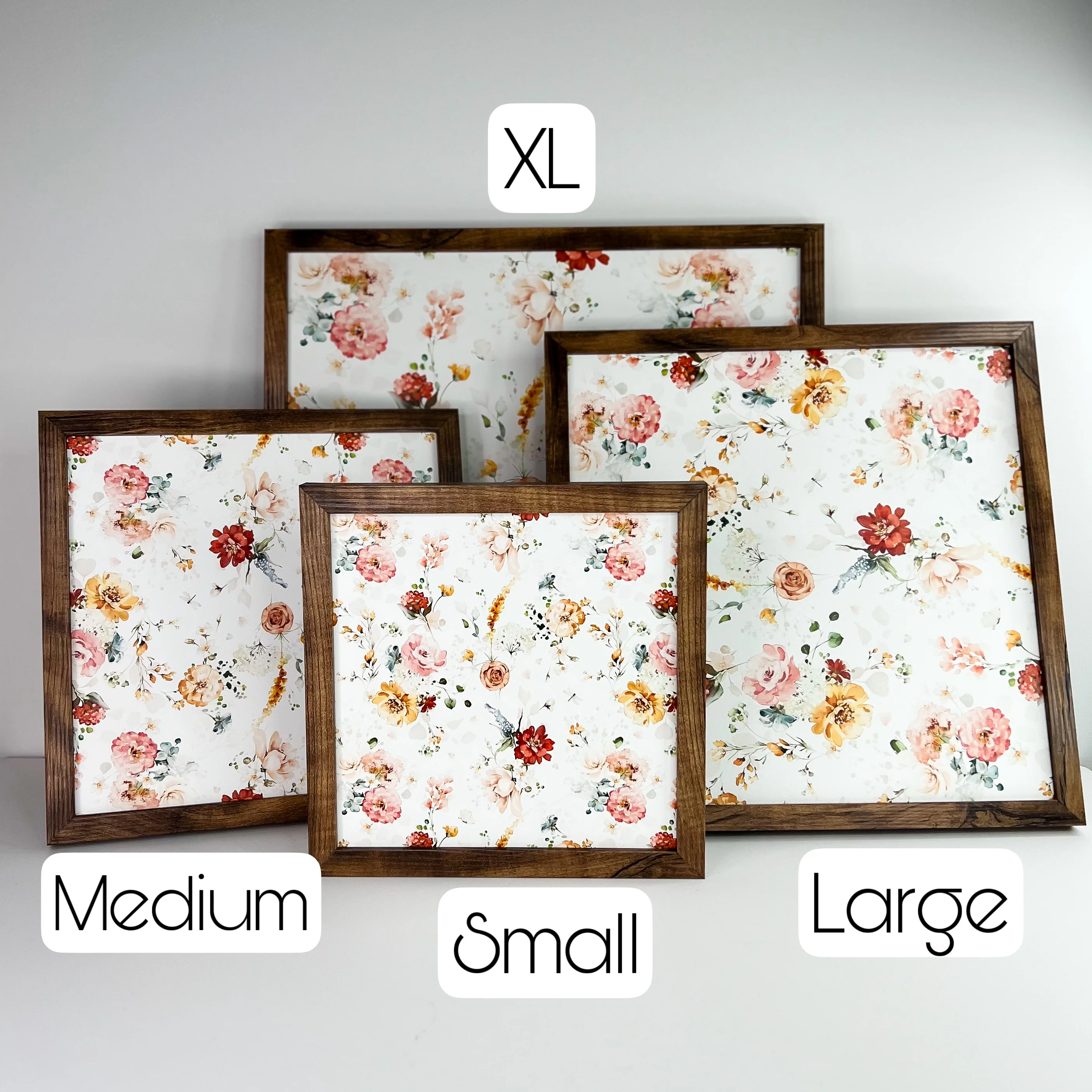 Floral Bloom Wood Hanging Decor - 8 options! - Image 3