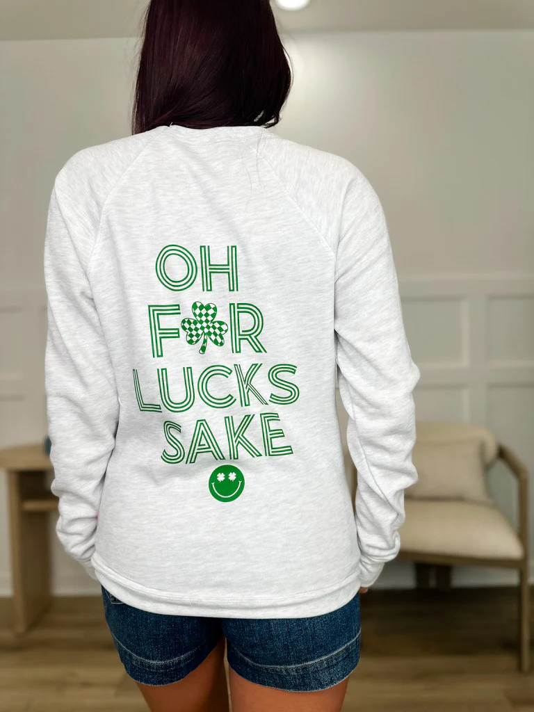 For Lucks Sake Cotton Blend Long Sleeve Avery Mae Graphic Top - 2 options! - Image 5