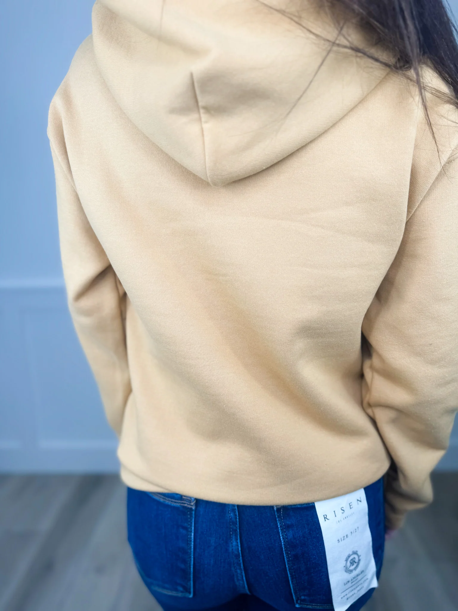 Forest of Feisty Cotton Blend Long Sleeve Marigold Avery Mae Graphic Hoodie Sweatshirt (Gildan) - Image 2