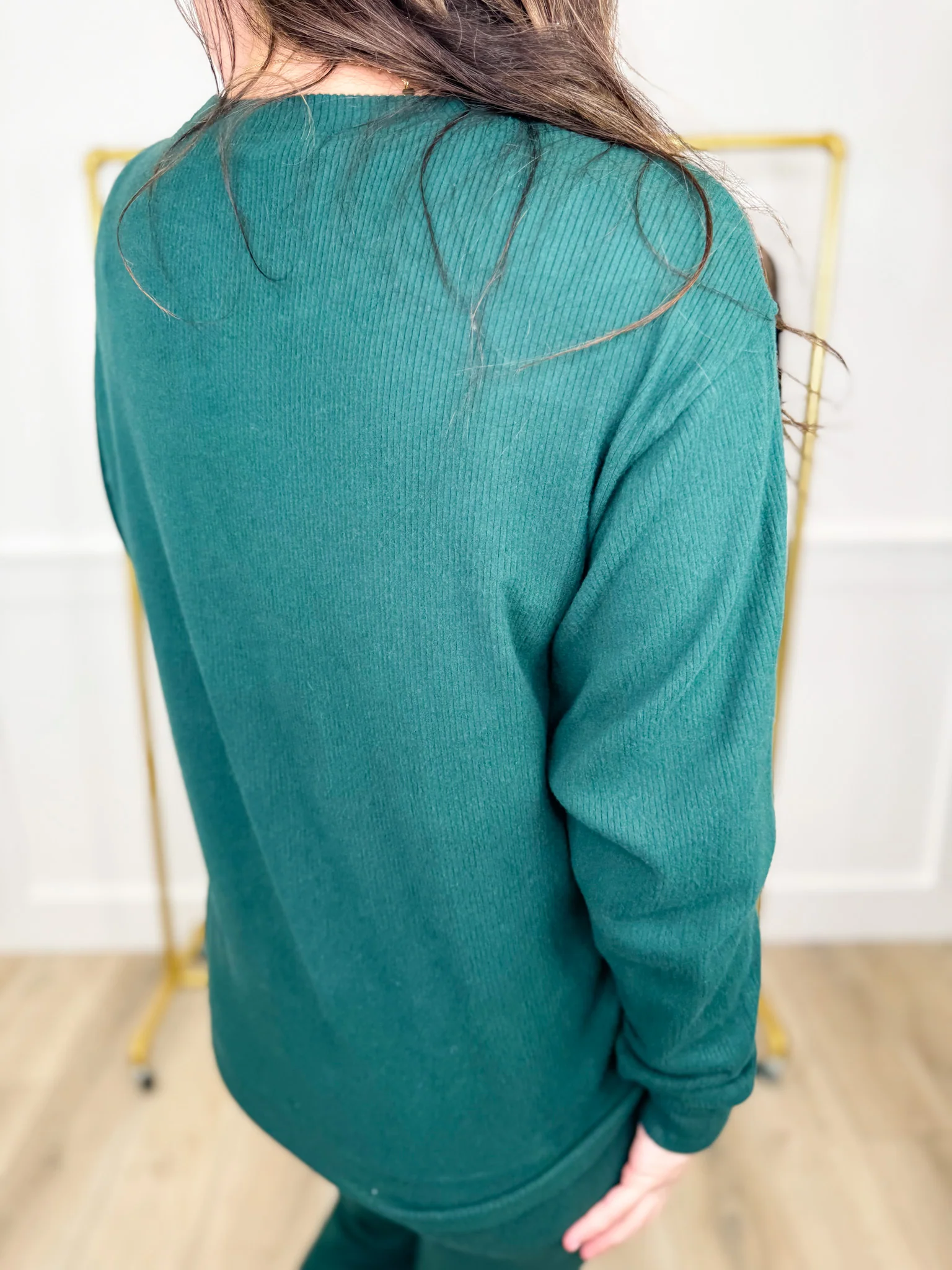 Fueling Up Rayon Blend Long Sleeve Avery Mae Top - 2 colors! - Image 4