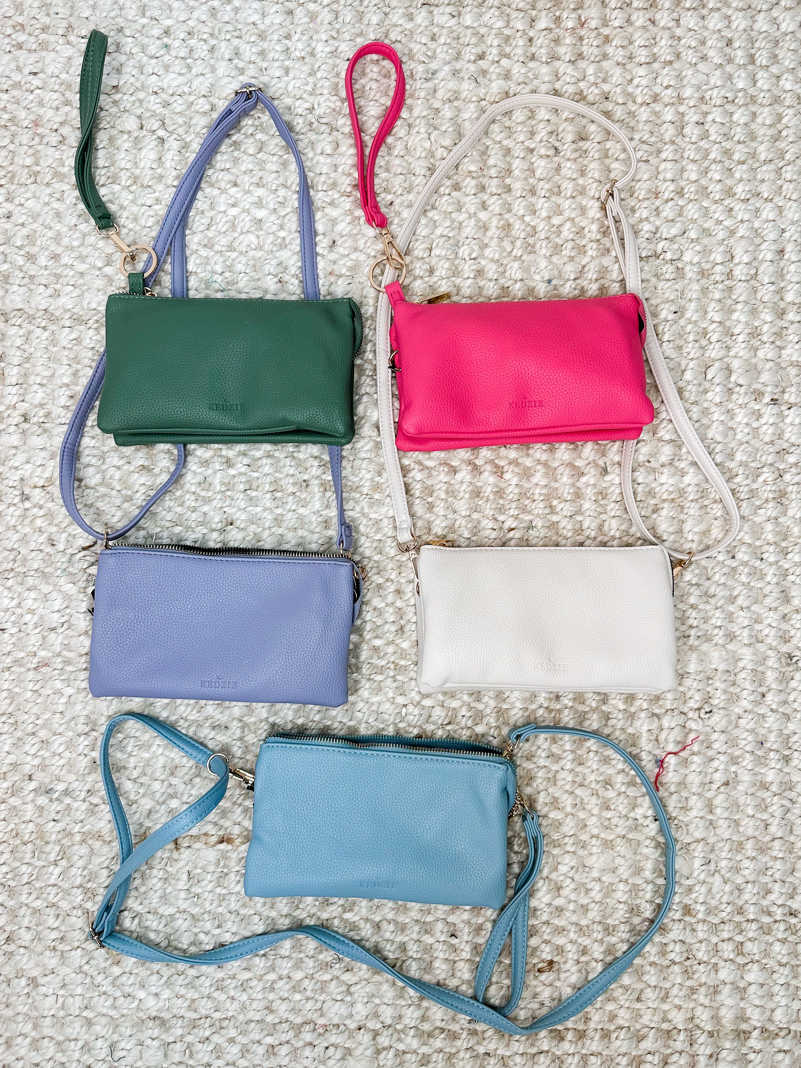 Get it Together Girl Faux Leather Crossbody Bag - 5 colors!