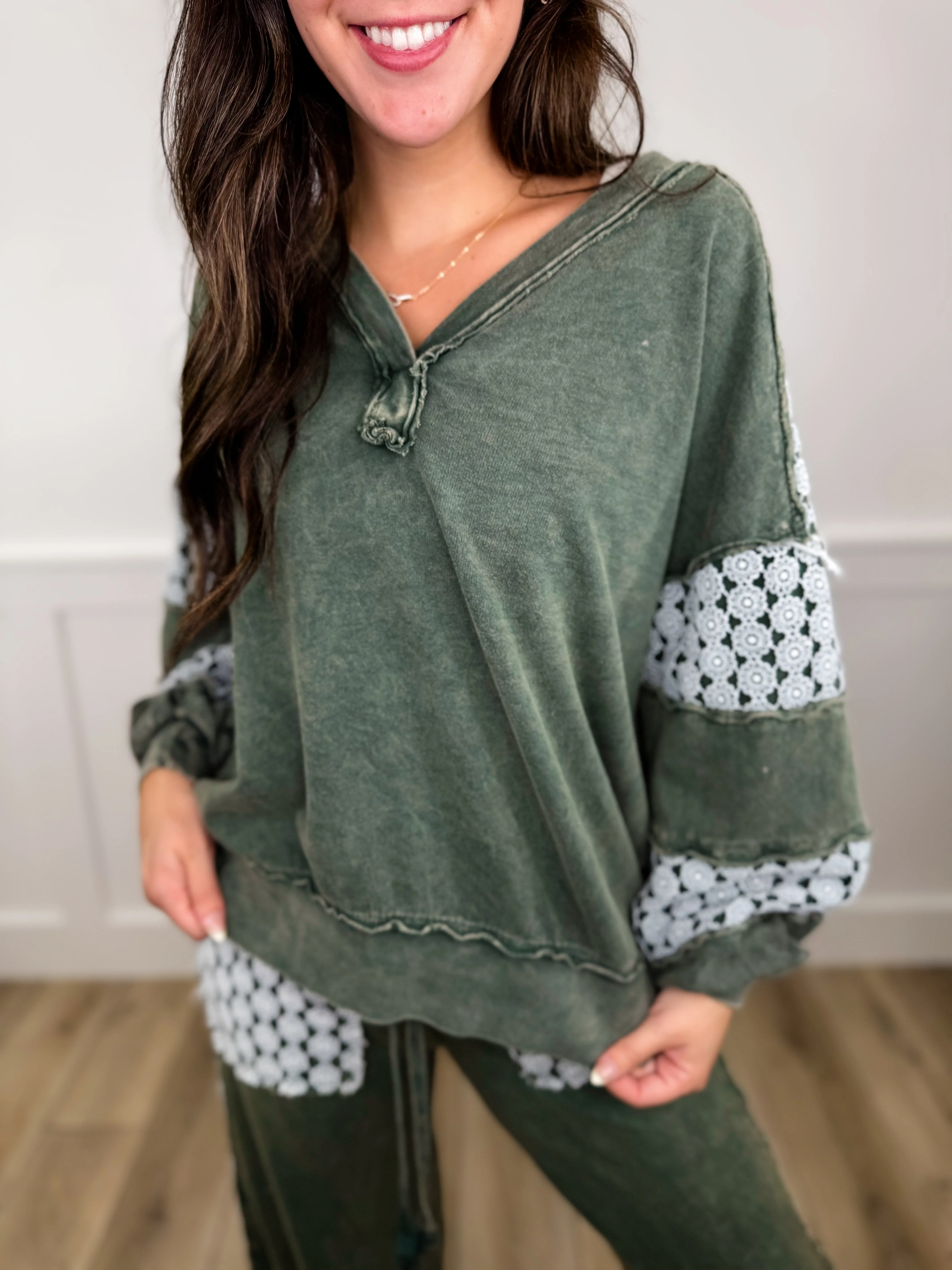 Get Your Turn Cotton Long Sleeve Avery Mae Top - 3 colors! - Image 4