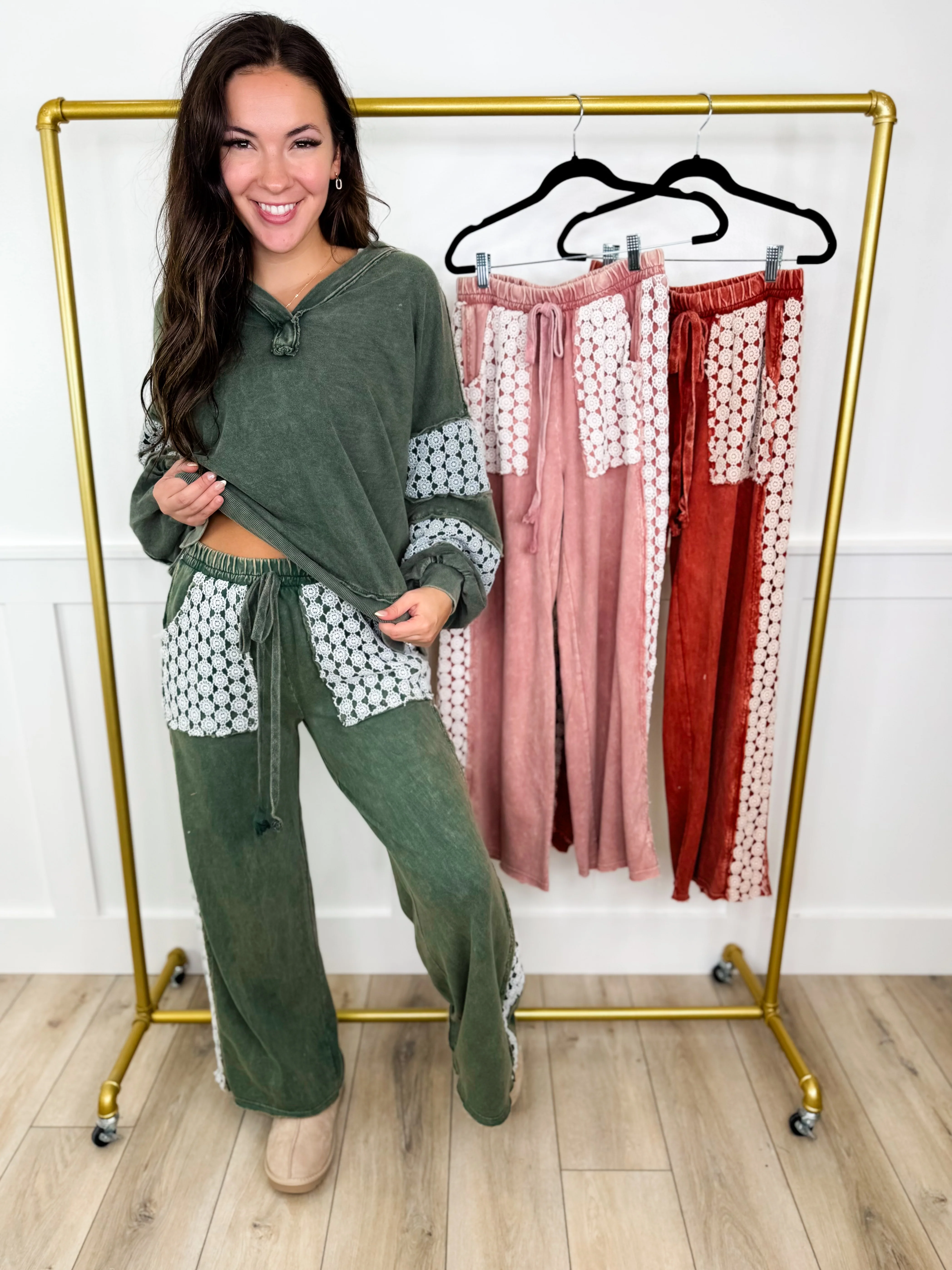 Get Your Turn High-Rise Cotton Avery Mae Bottoms - 3 colors!