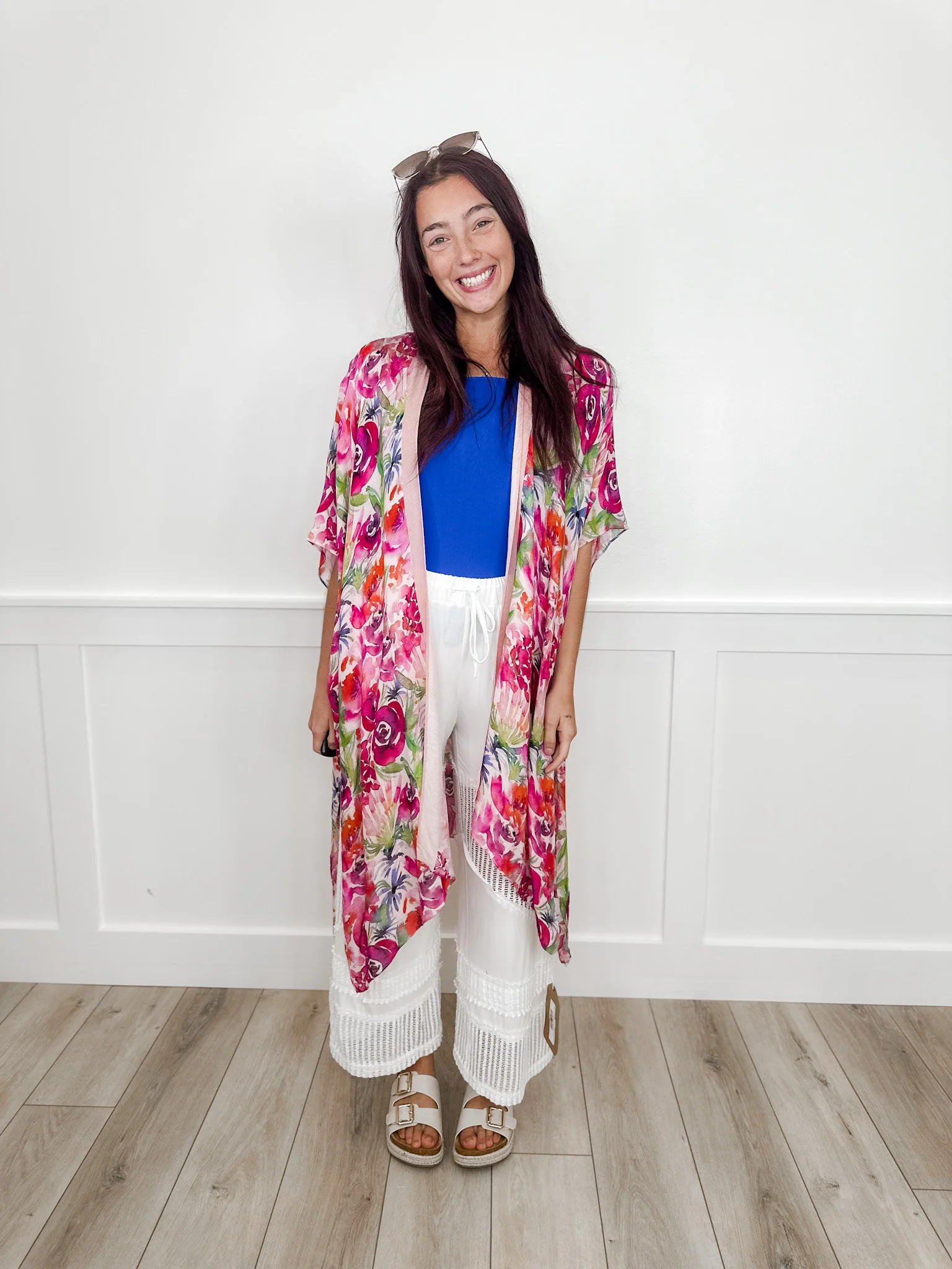 Getting to it Short Sleeve Avery Mae Kimono - Image 2