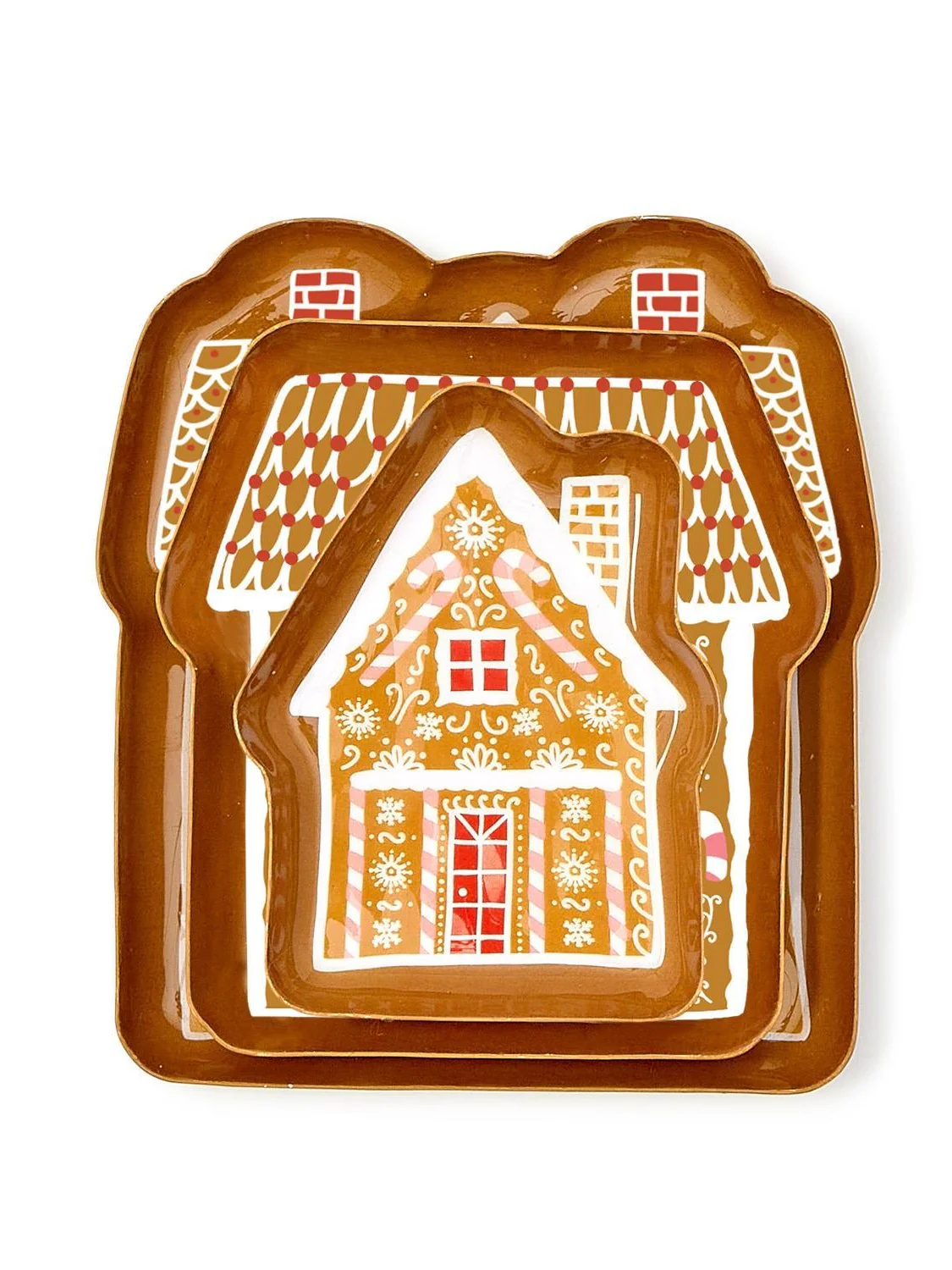 Gingerbread Home Iron Plate Set - Image 2
