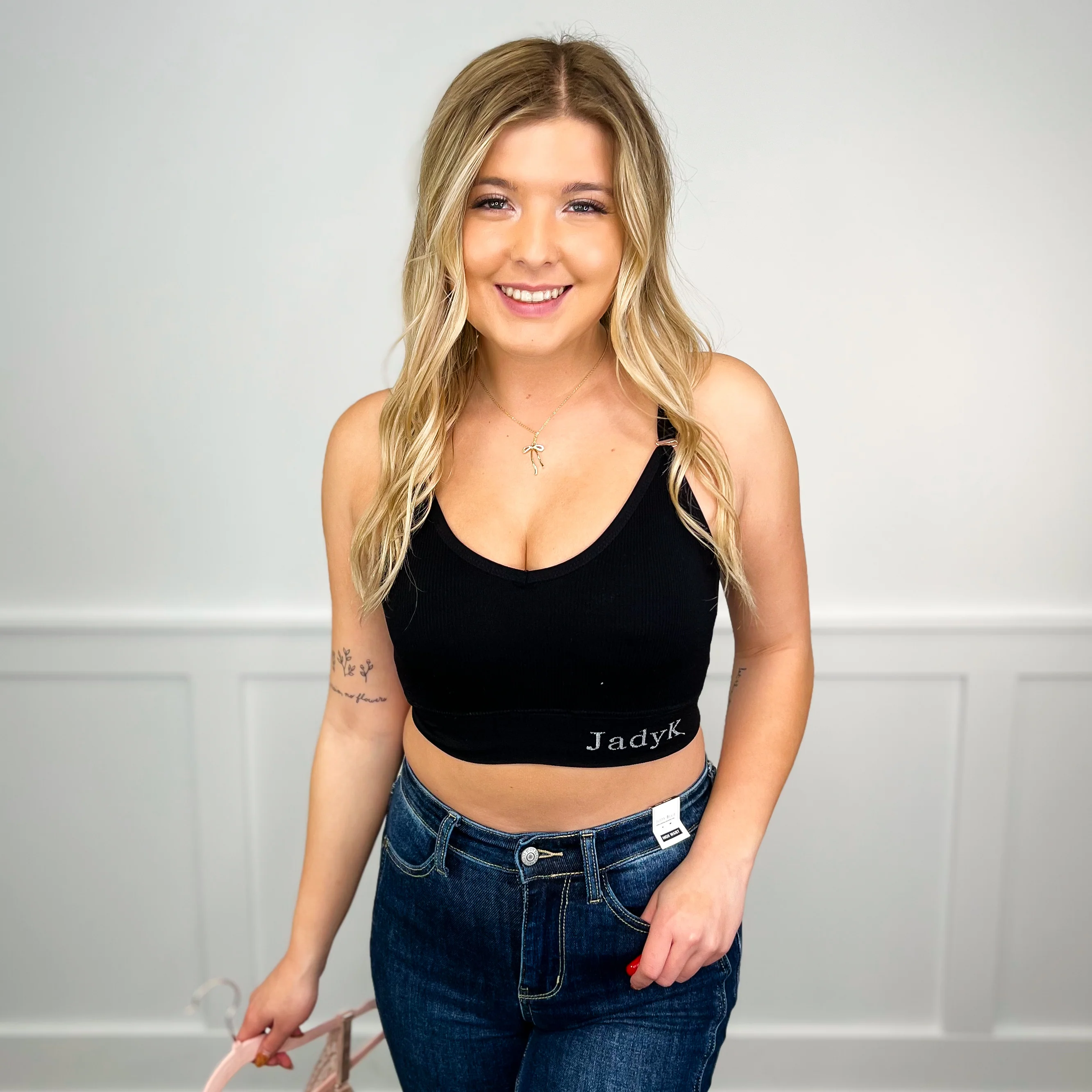 Give Them Butterflies Padded Avery Mae Bralette - 2 colors! - Image 3