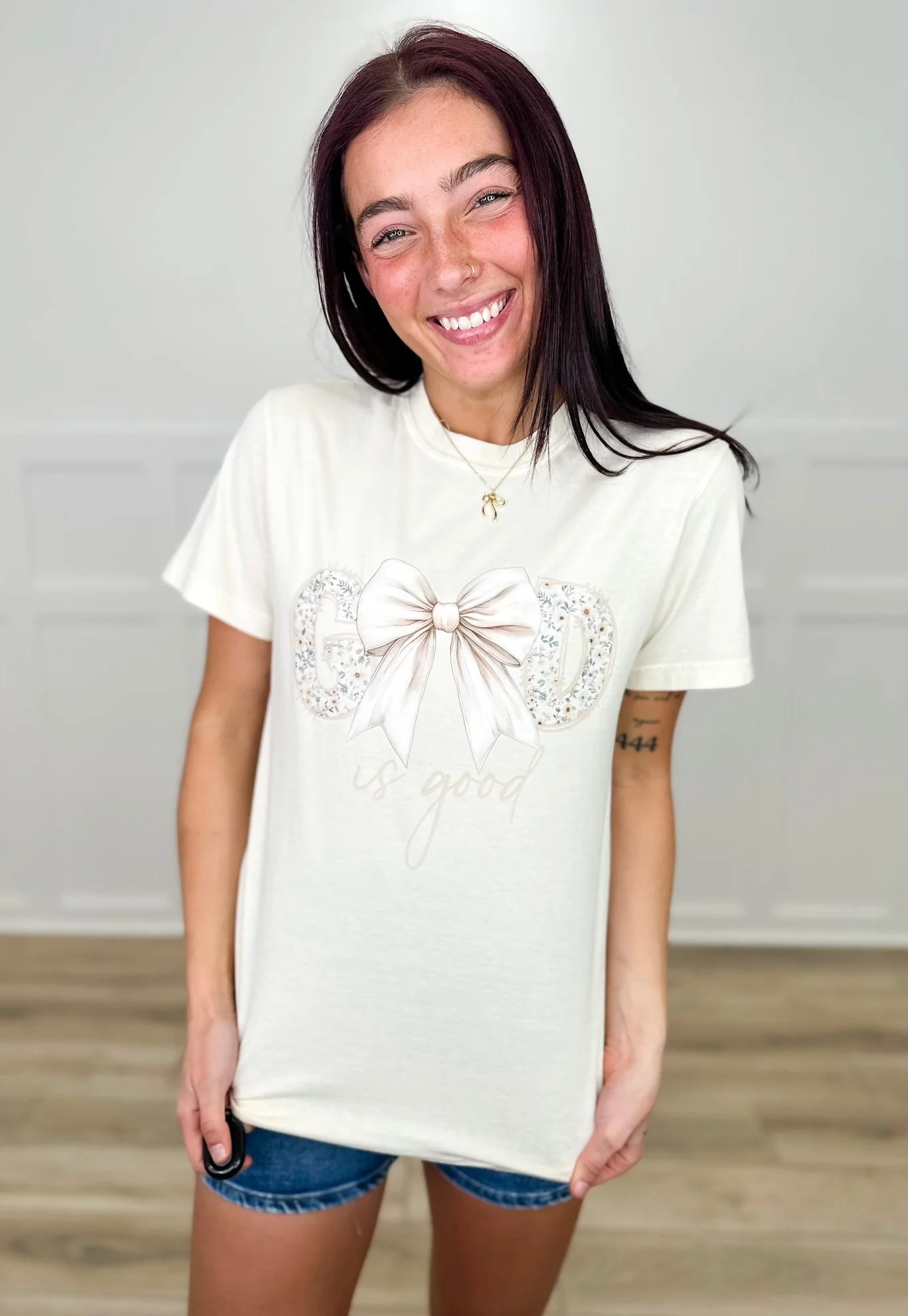 God is So Good Cotton Short Sleeve Avery Mae Graphic Tee Shirt - Multiple Options (Comfort Colors)
