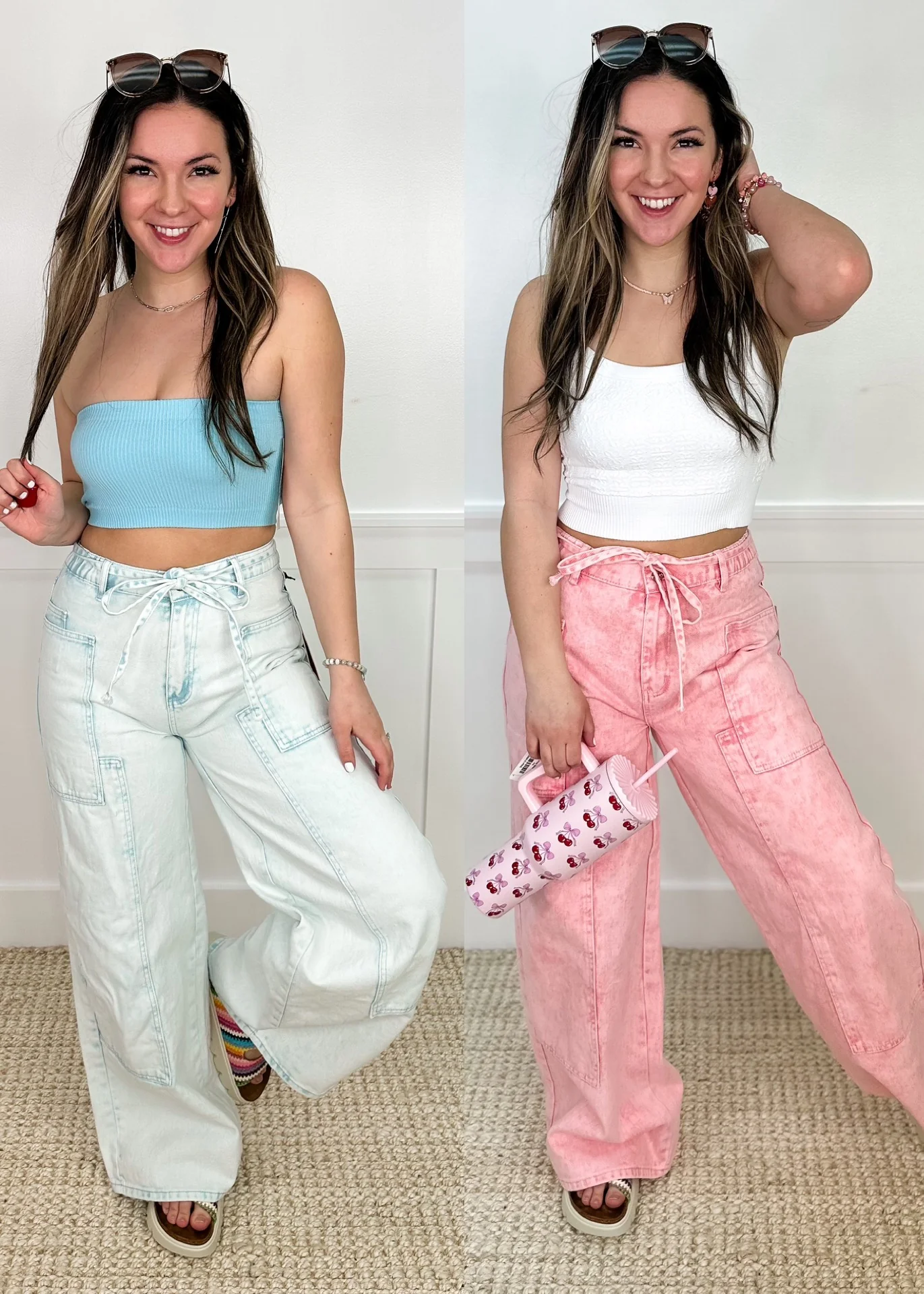 Goes Out to You High-Rise Wide Leg Avery Mae Jeans - 2 colors!