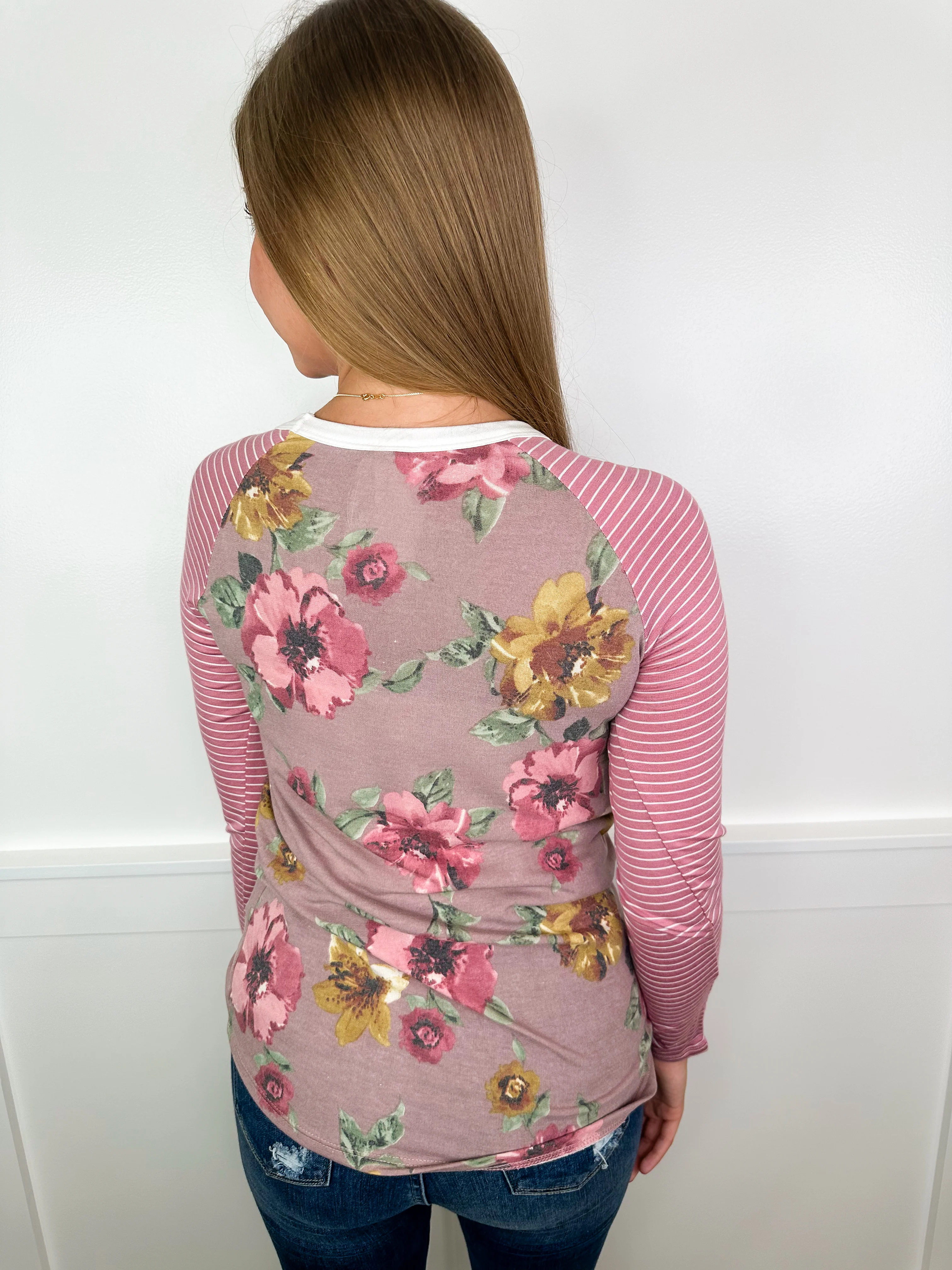 Going My Own Way Rayon Blend Long Sleeve Avery Mae Top - 2 colors! - Image 4