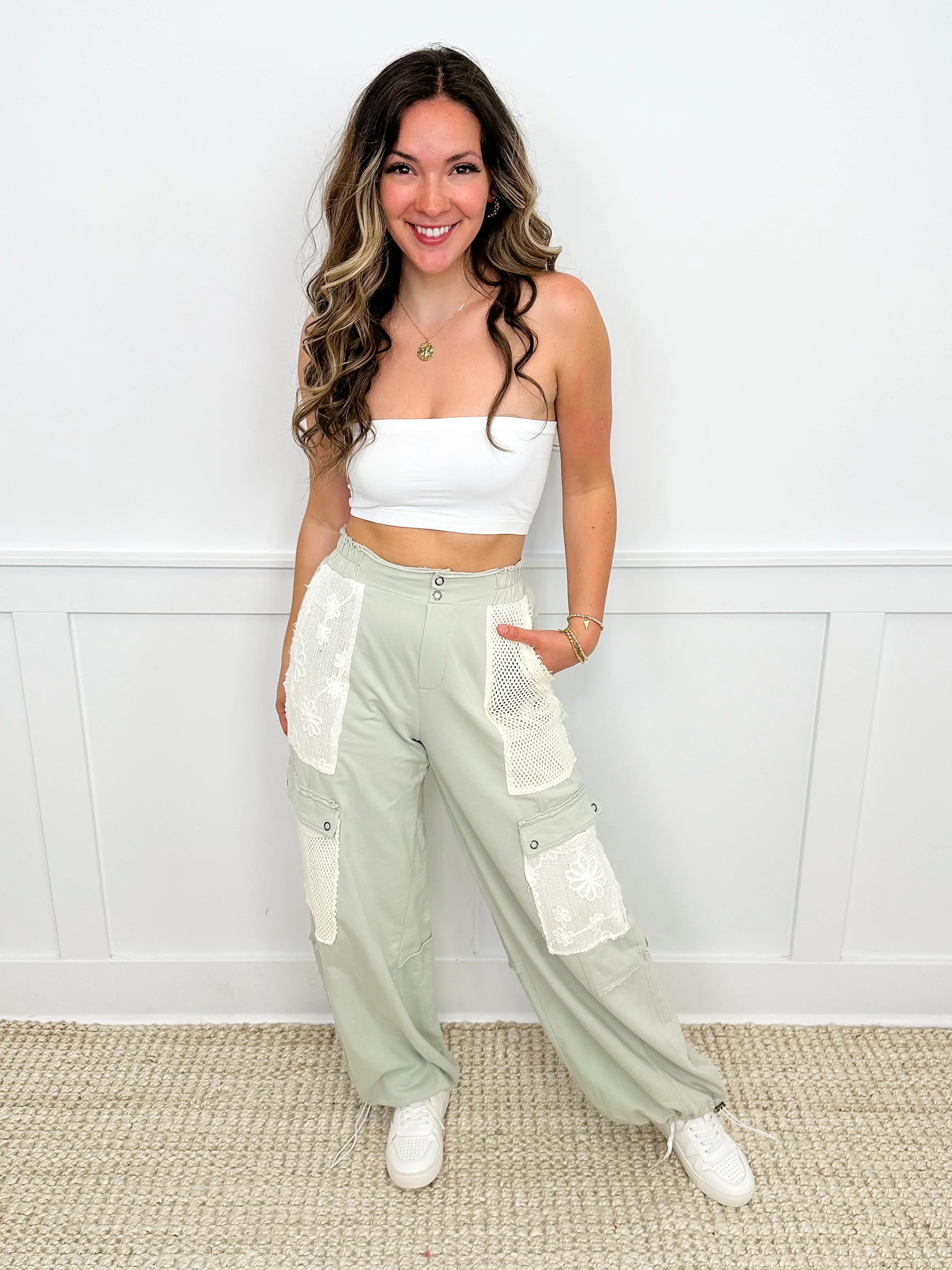 Great Day Vibes High-Rise Cotton Avery Mae Bottoms - 2 colors! - Image 2