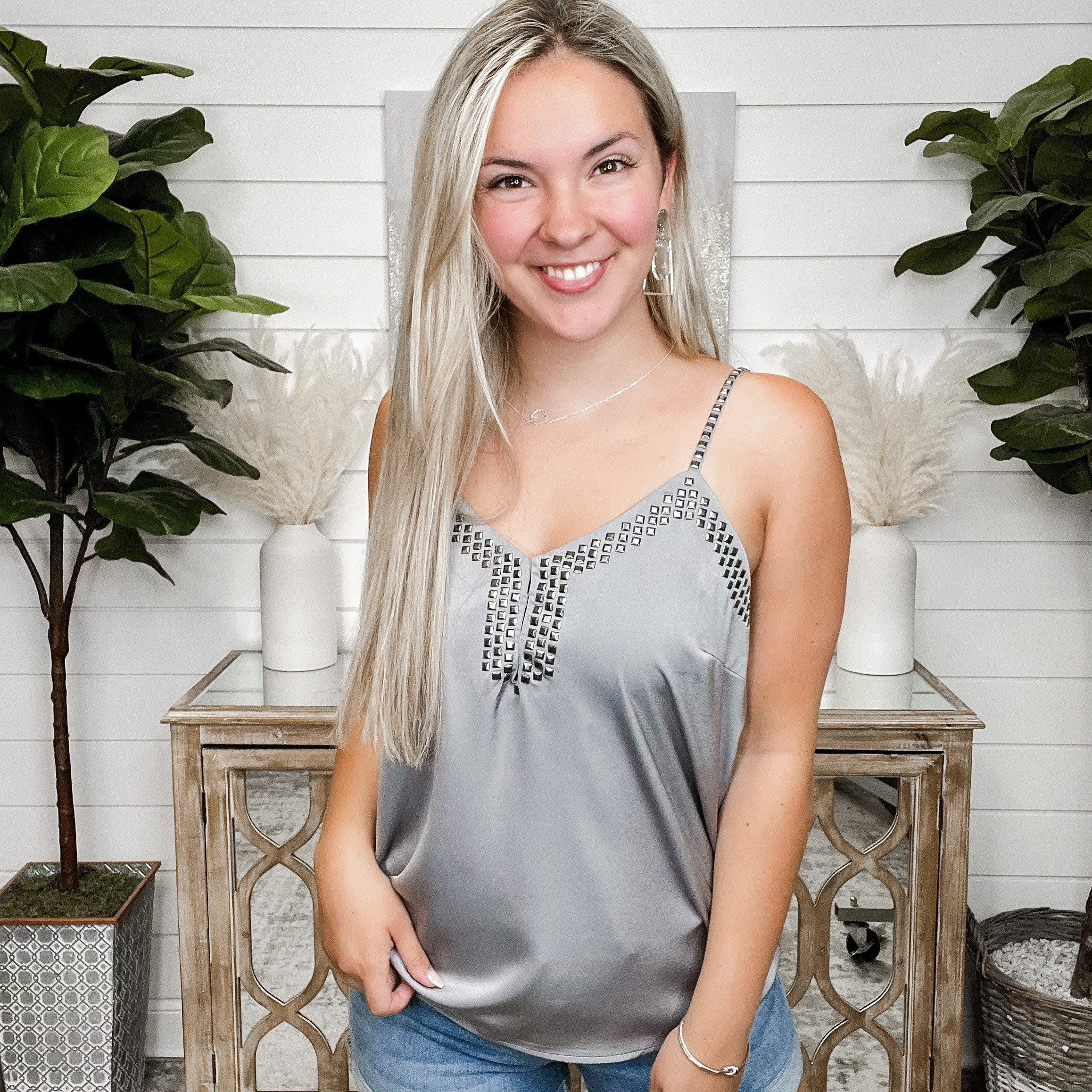 Great Start Embellished Top - 2 colors! - Image 4