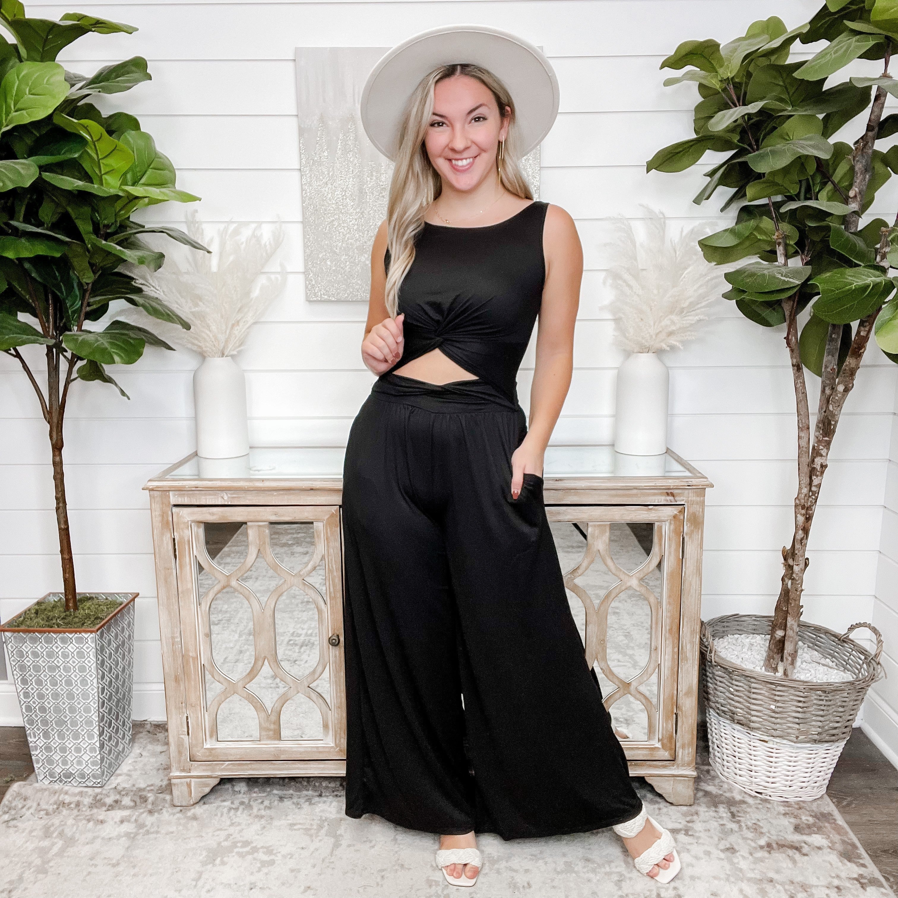 Great Timing Black Jumpsuit
