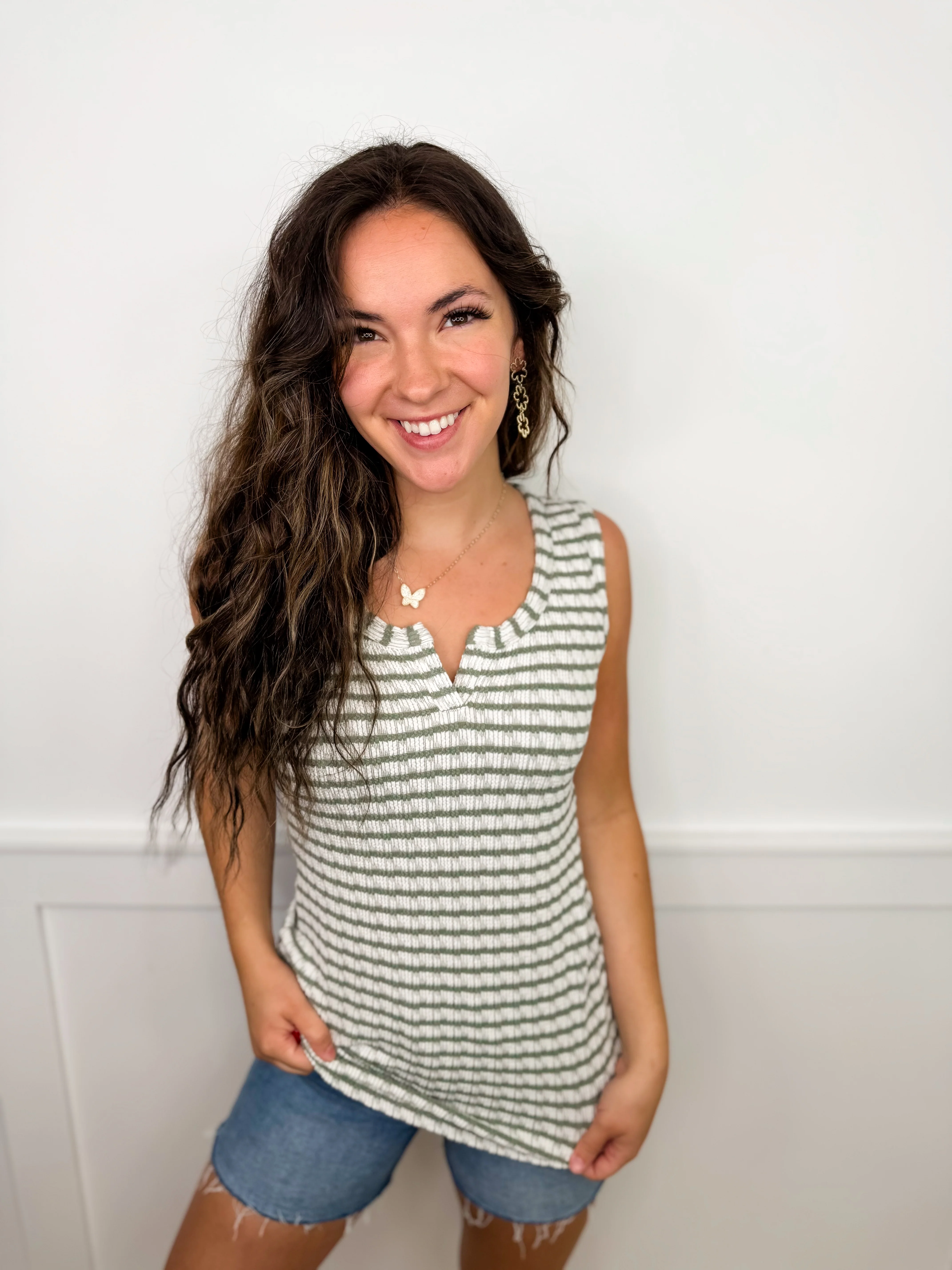 Hard Goodbyes Rayon Blend Avery Mae Tank Top - 3 colors! - Image 2