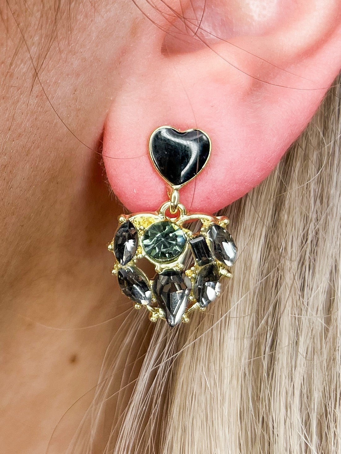 Hard to Love Gold Earrings