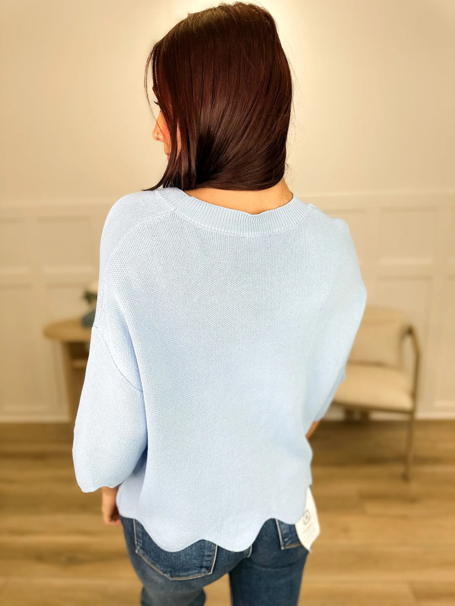Hope You'll Stay Knit Short Sleeve Avery Mae Sweater Top - Multiple Colors - Image 2