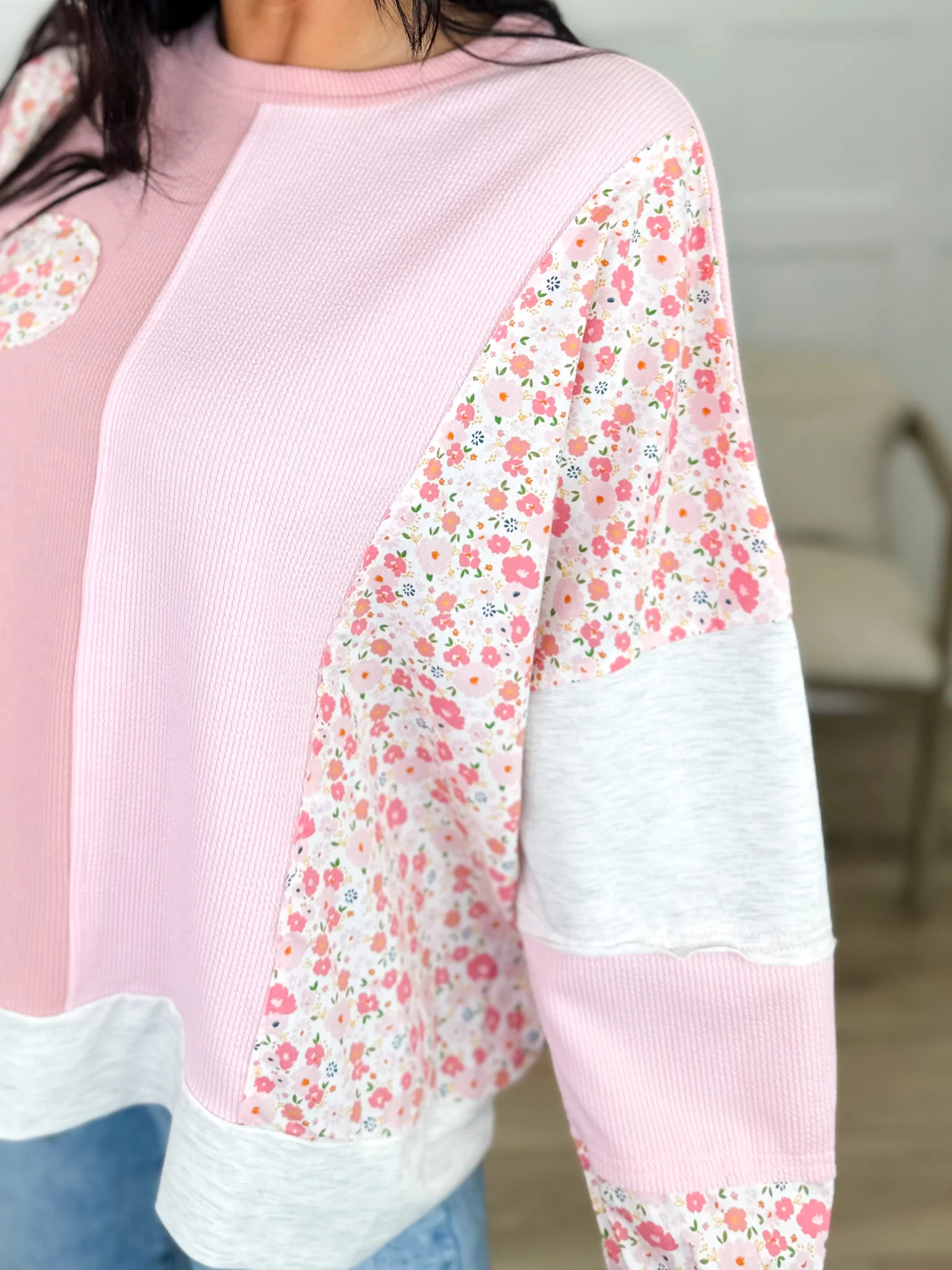 I Believe it Cotton Blend Long Sleeve Avery Mae Top - Multiple Colors - Image 5