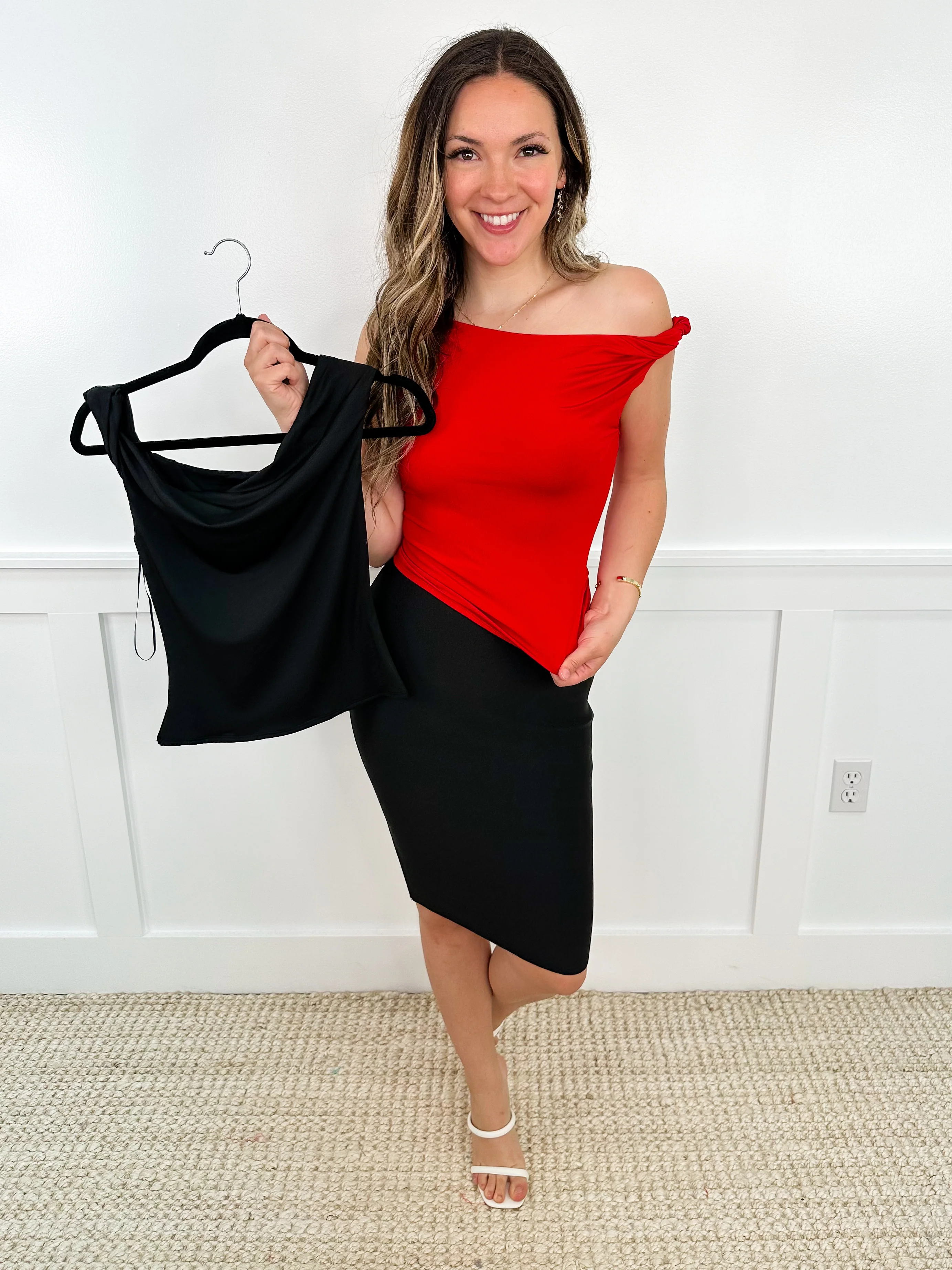 I Deserve it Avery Mae Mom Cropped Tank Top - Image 3
