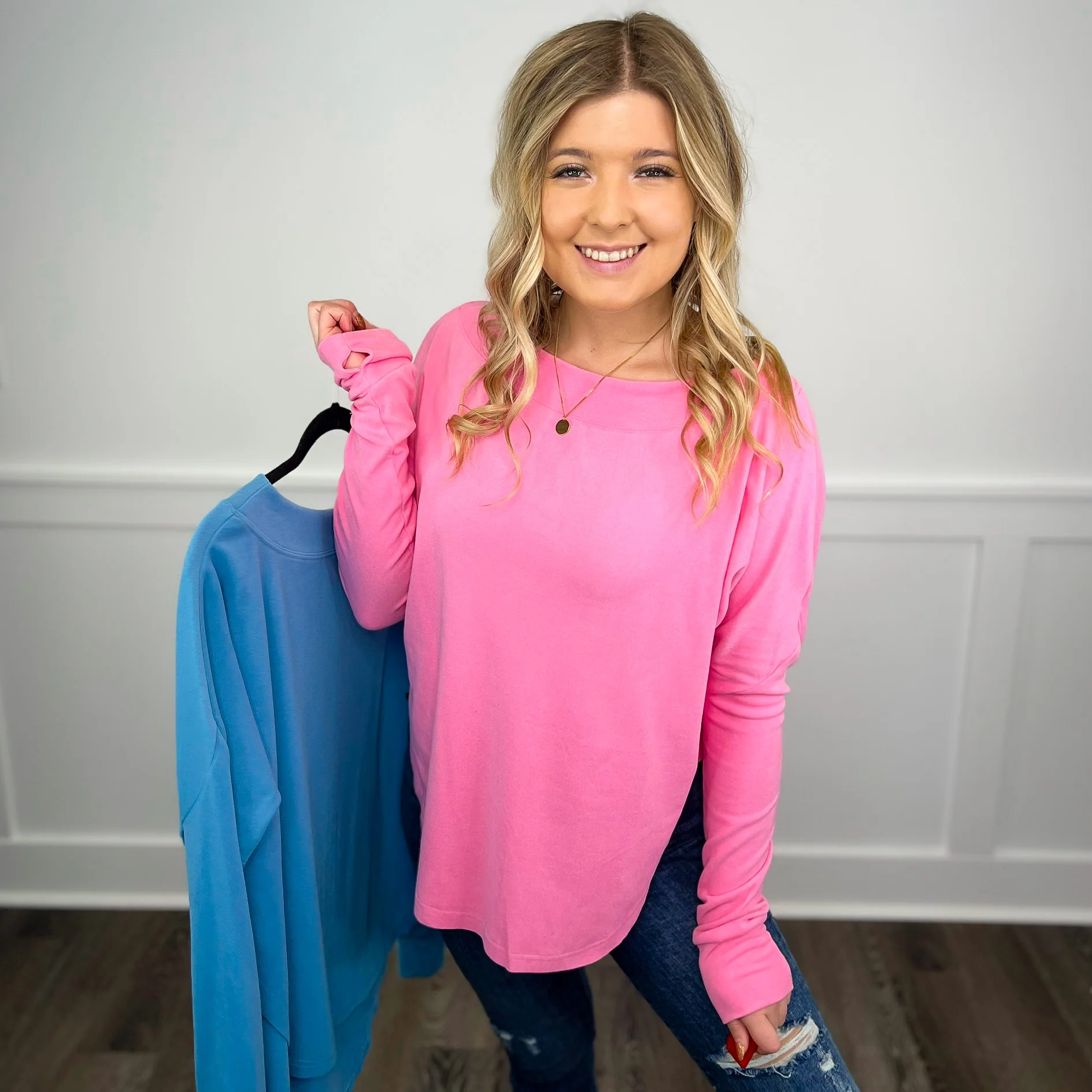 I Keep Dancing Long Sleeve Avery Mae Top - 2 colors!