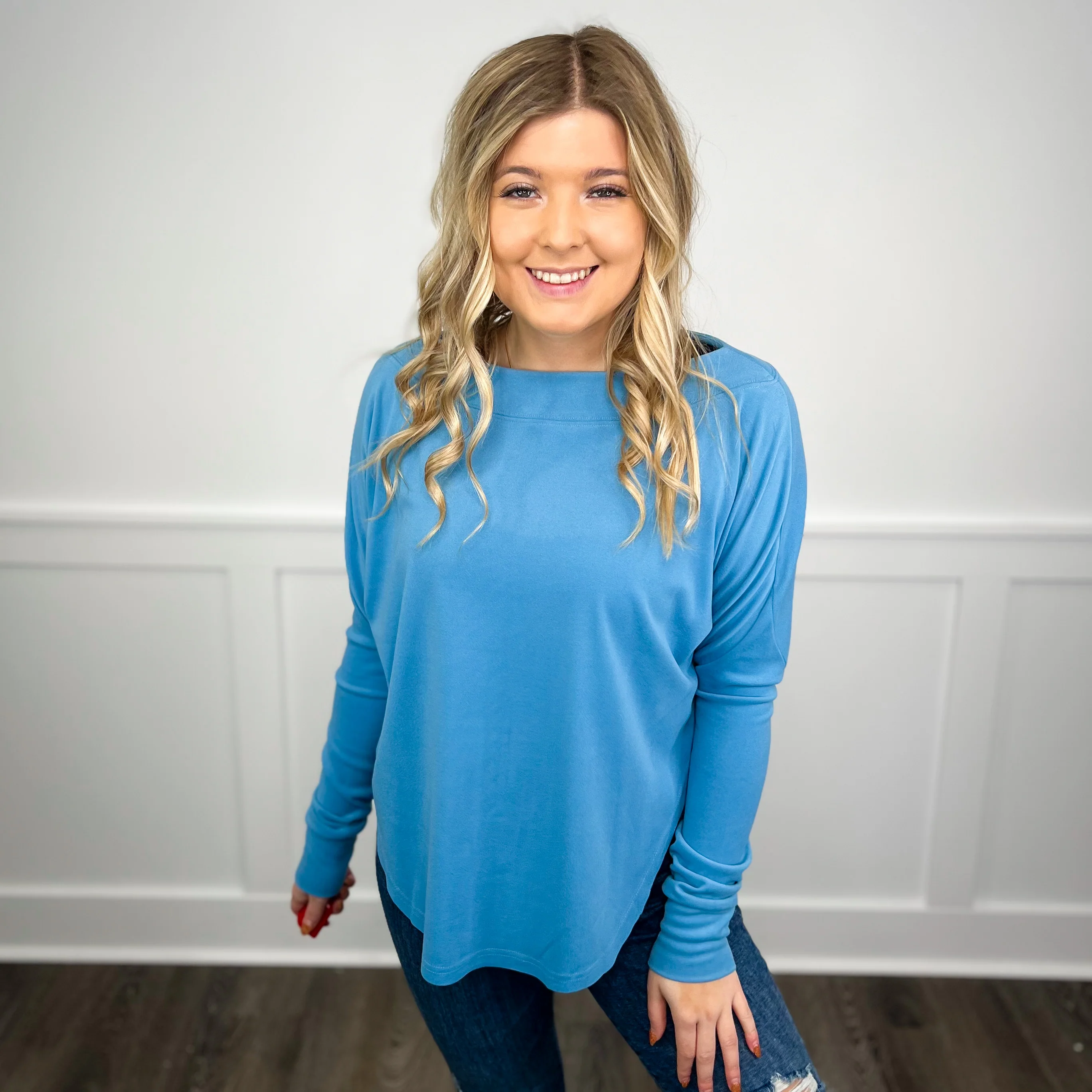 I Keep Dancing Long Sleeve Avery Mae Top - 2 colors! - Image 2