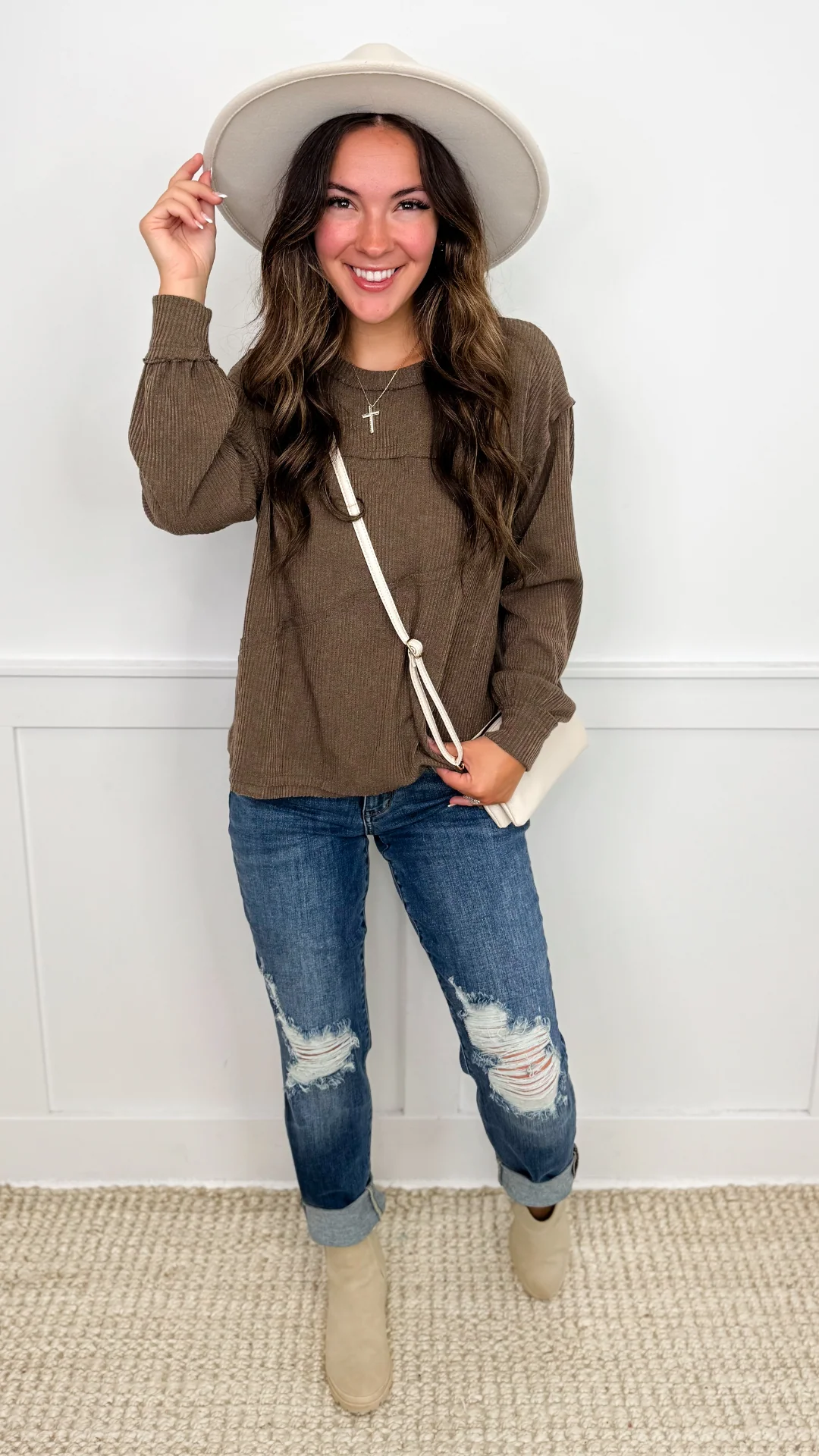 I Know You Ribbed Long Sleeve Avery Mae Top - 7 colors! - Image 10