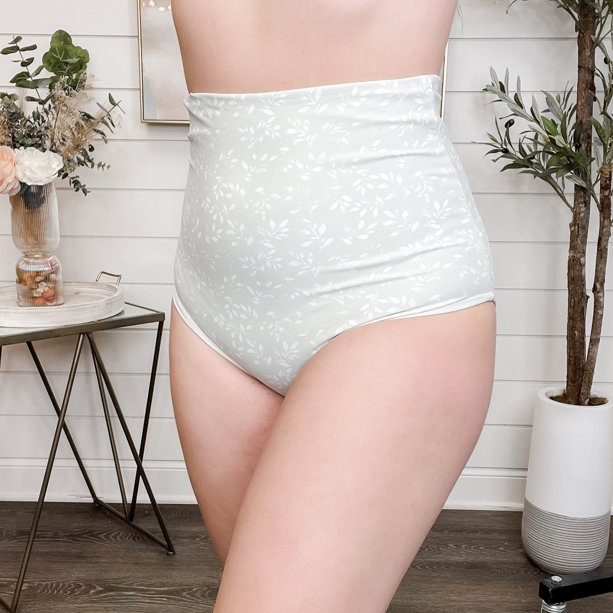 Coral Reef Sea Glass I Like it Like That Ultra High-Rise Swim Bottoms - 2 colors! *FINAL SALE* - Image 2