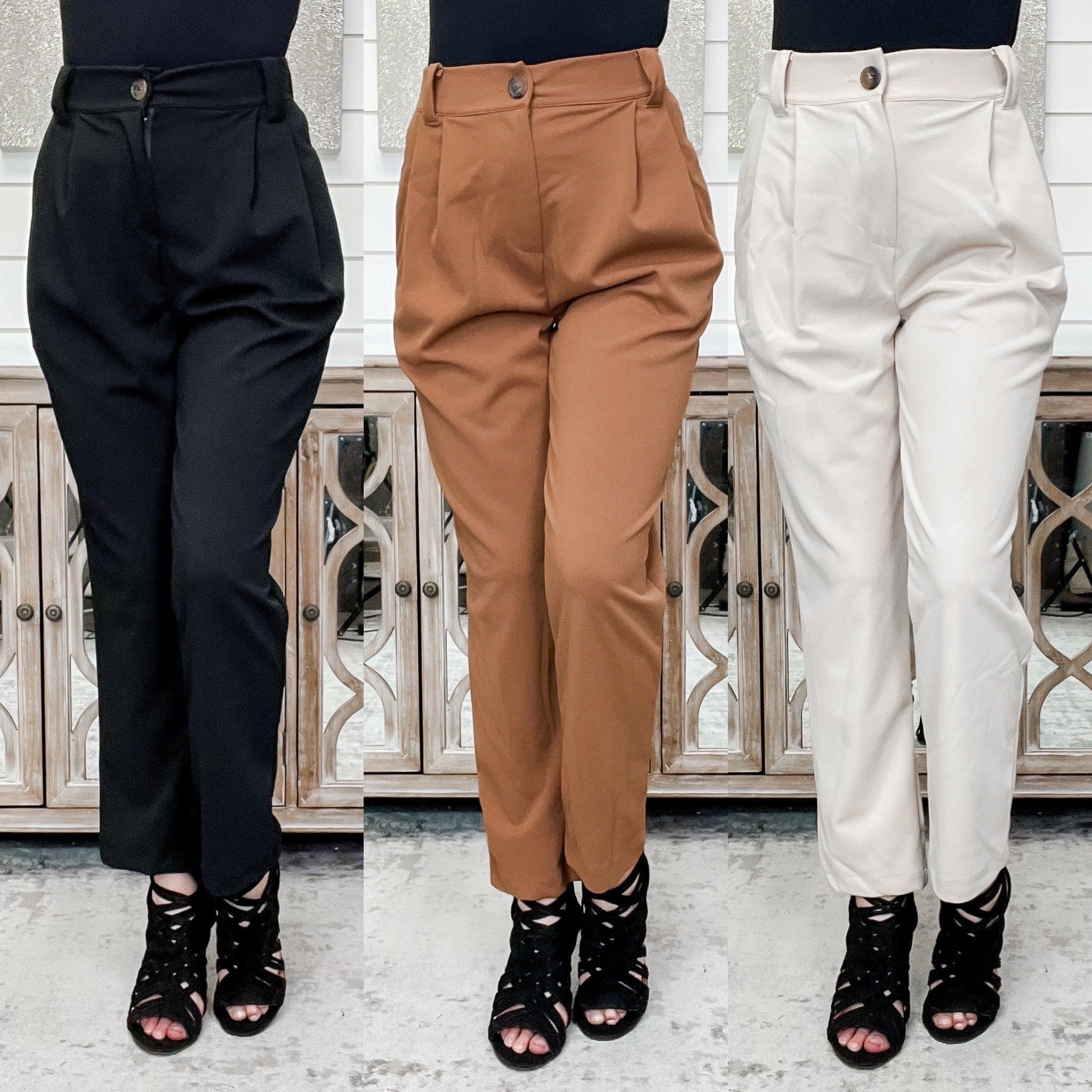 I Mean It High-Rise Bottoms - 3 colors!