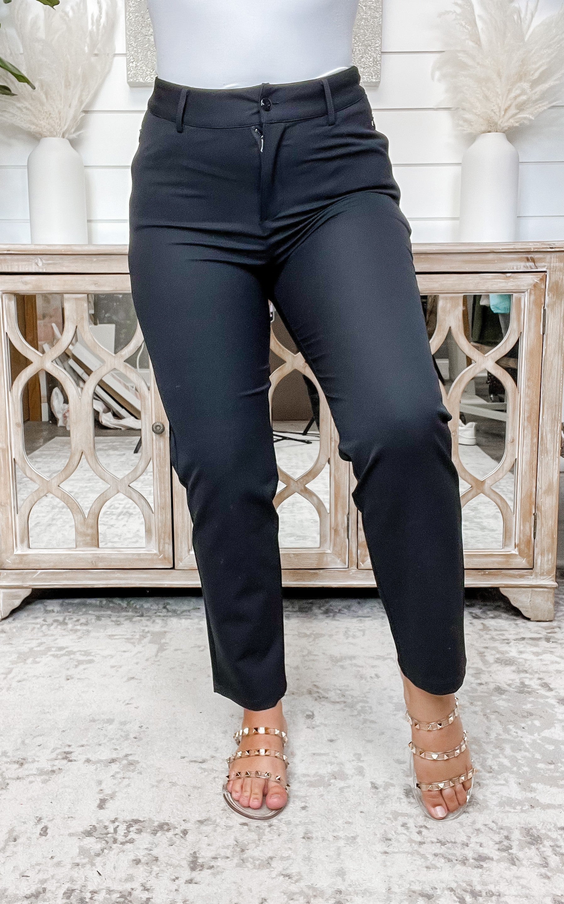I Turn to You High-Rise Mono B Black Bottoms - Image 2