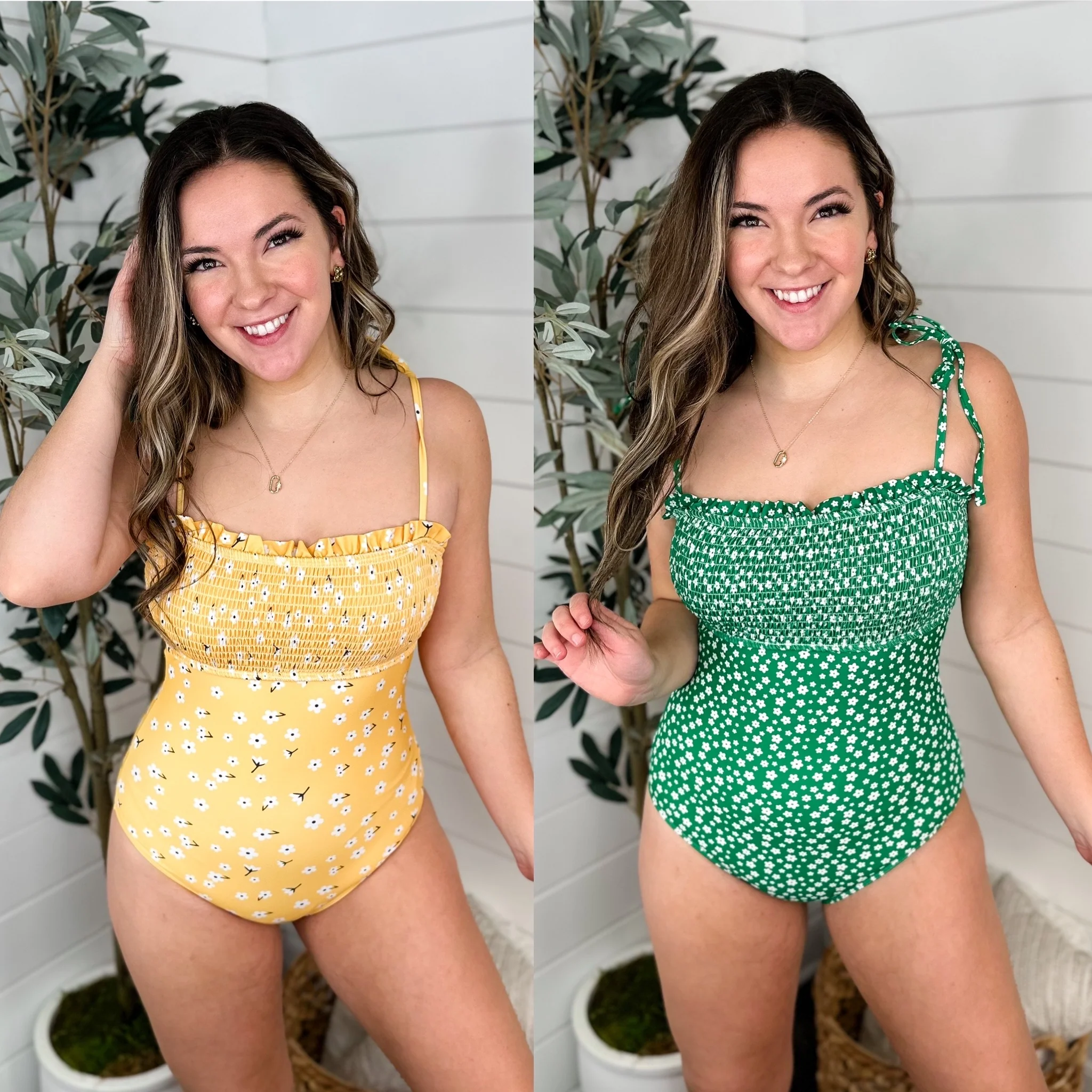 I Want to Know One Piece Swimsuit - 2 colors! *FINAL SALE*