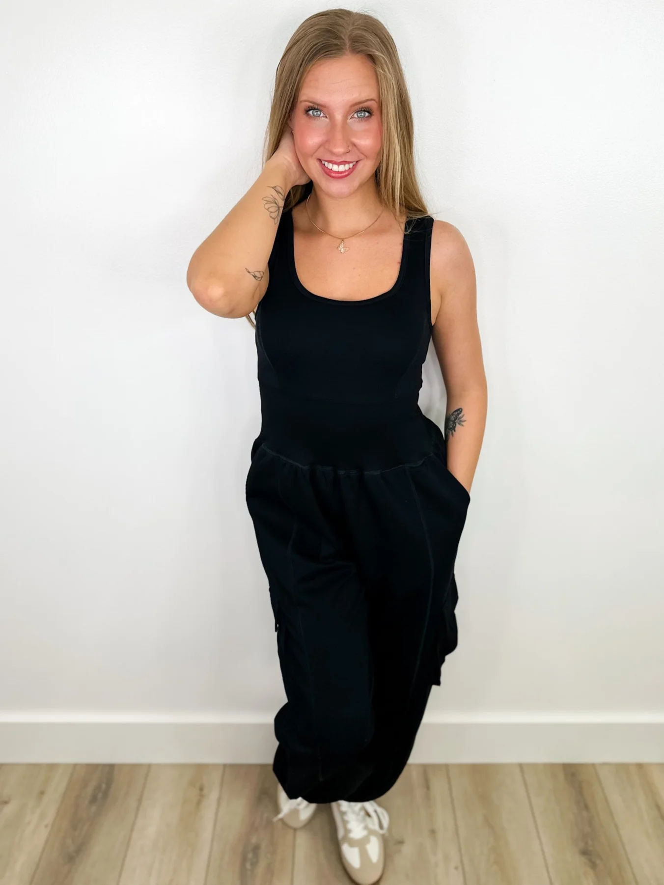 I'm All Set Rayon Blend Avery Mae Jumpsuit - 2 colors! - Image 4