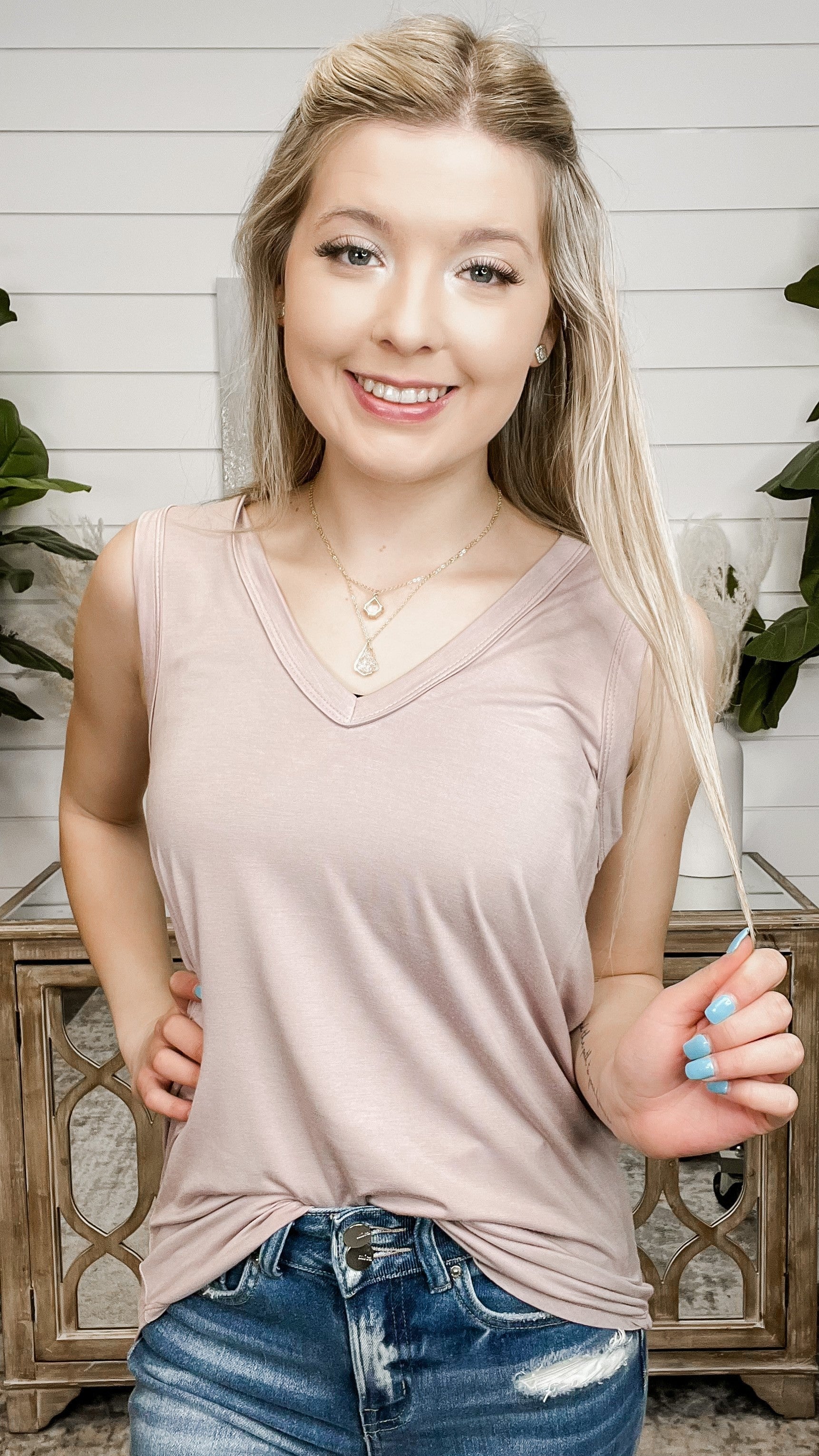 I'm the Only One Rayon Blend Tank Top - 10 colors! - Image 4