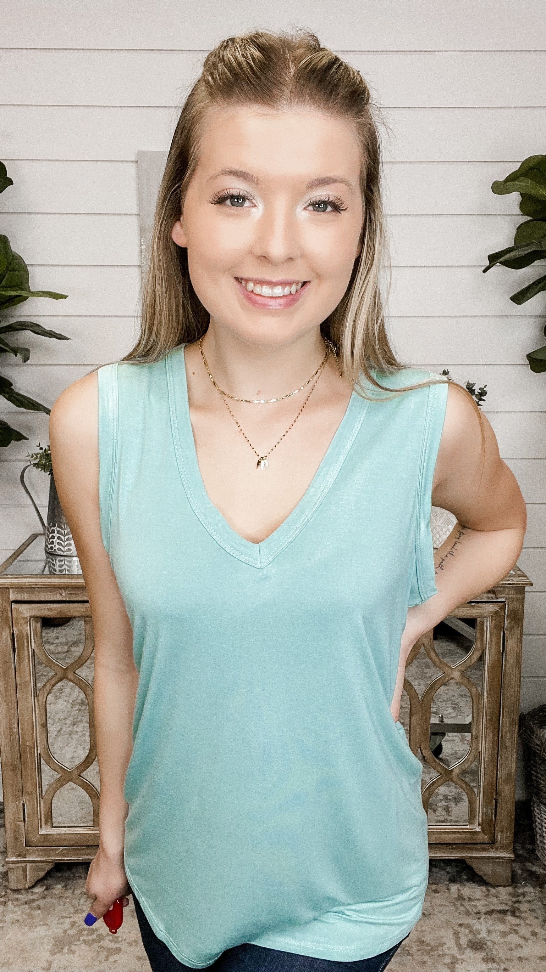 I'm the Only One Rayon Blend Tank Top - 10 colors! - Image 8