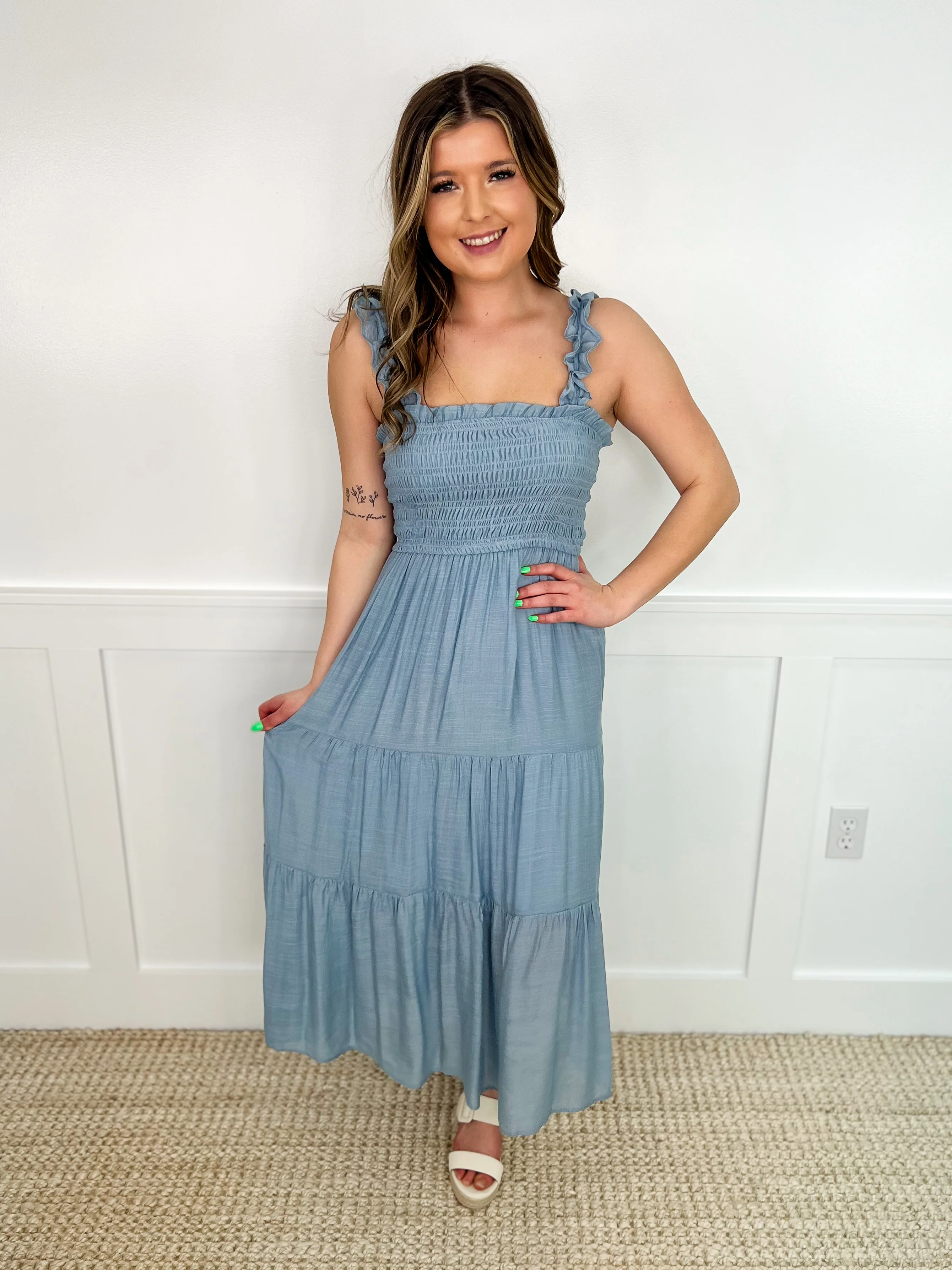 In Love With the Idea Rayon Blend Avery Mae Dress - 6 colors! - Image 4