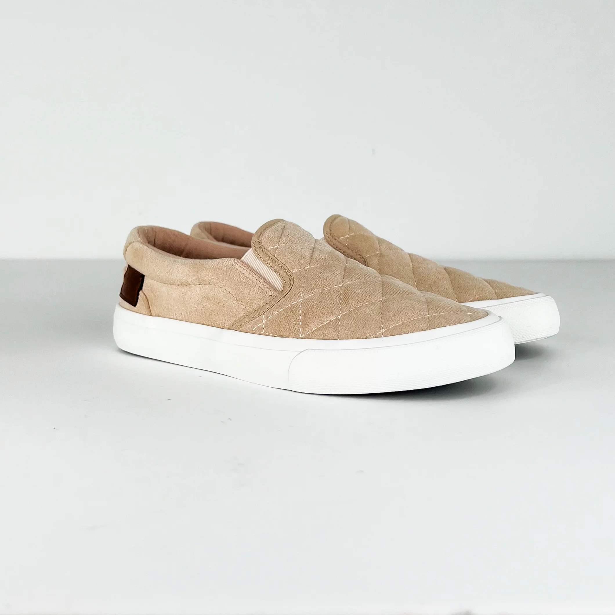 In the Groove Quilted Slip On Sneakers - 3 colors! - Image 2