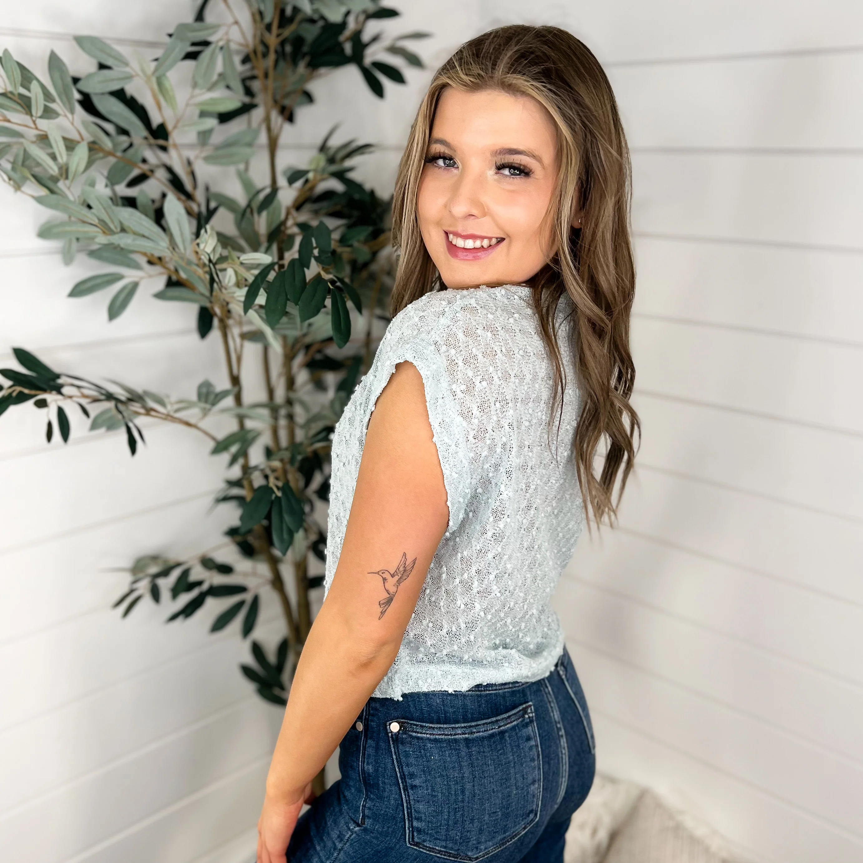 In the Past Short Sleeve Avery Mae Top - 4 colors! - Image 5