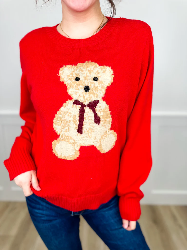 In Your Element Knit Long Sleeve Avery Mae Sweater Top - 3 colors! - Image 2
