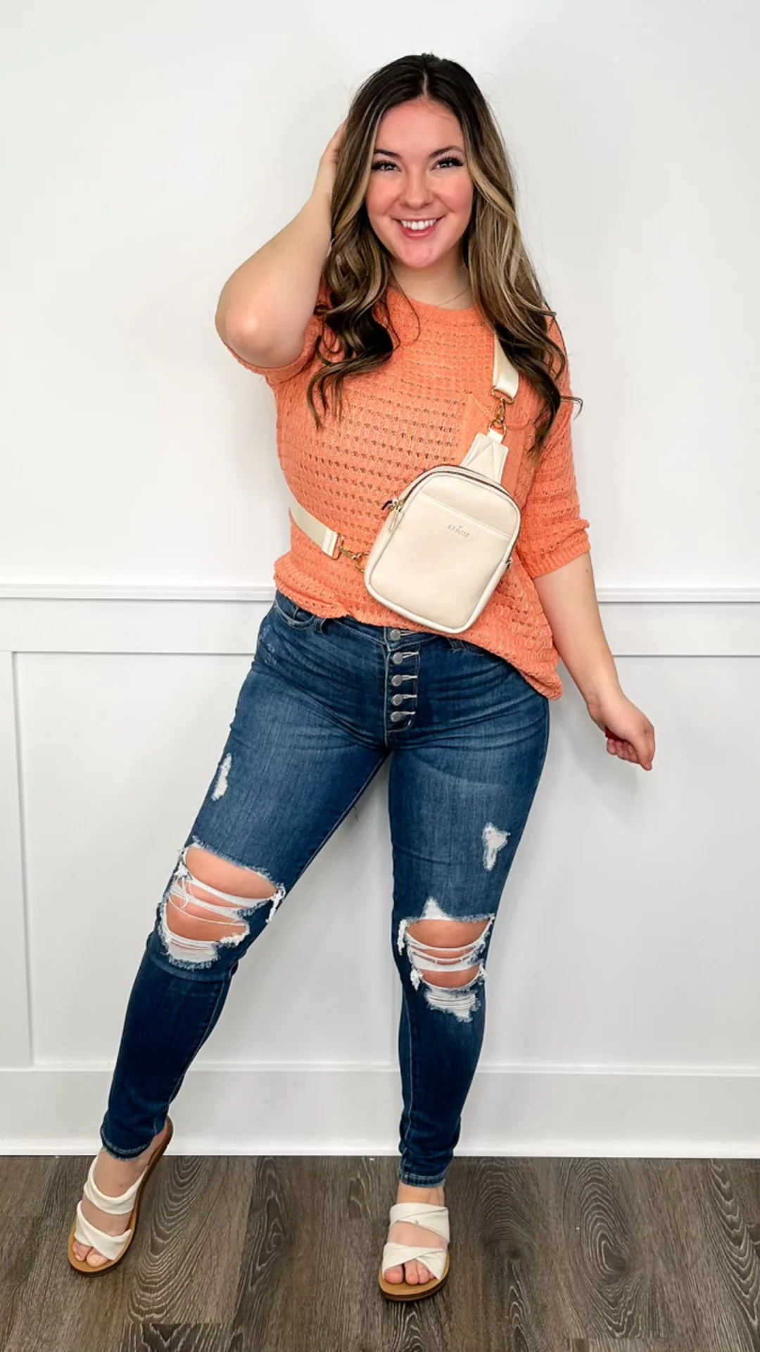 Introduce Yourself Knit Short Sleeve Avery Mae Sweater Top - 3 colors! - Image 5