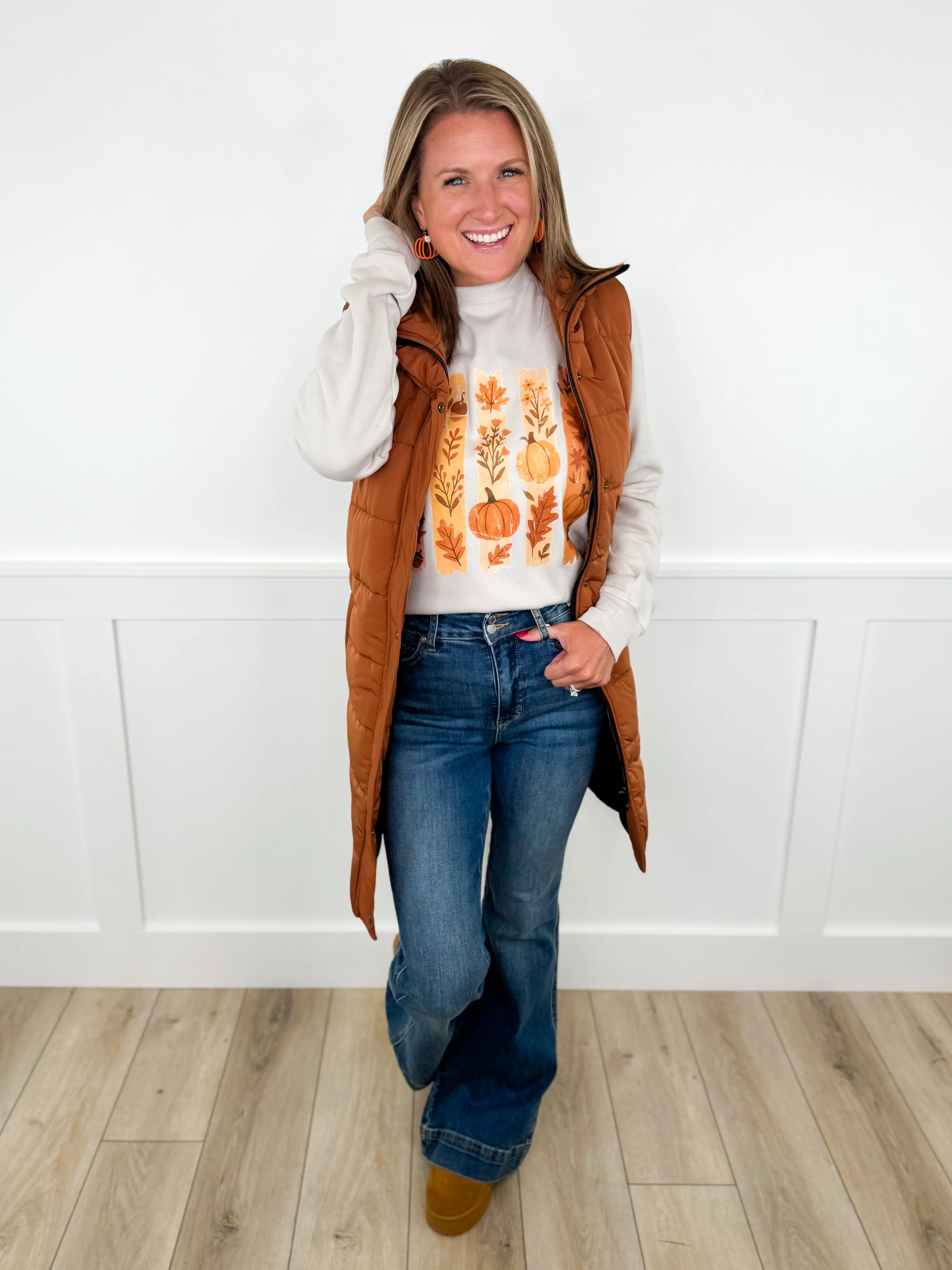 It's Cold Out There Avery Mae Puffer Vest - 8 colors! - Image 11
