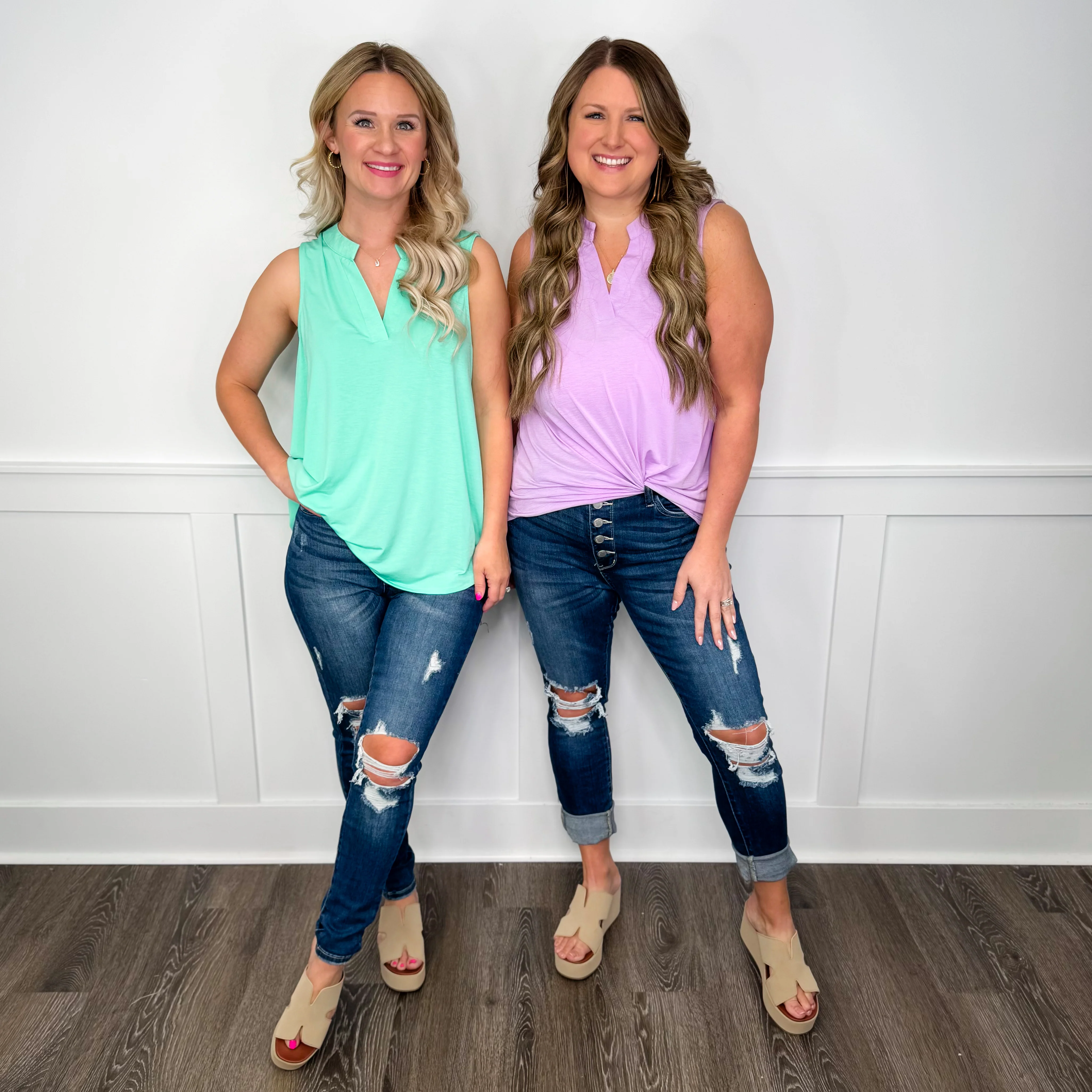 Judy Blue Emerson Distressed High-Rise Button Fly Skinny Dark Wash Jeans - Image 11