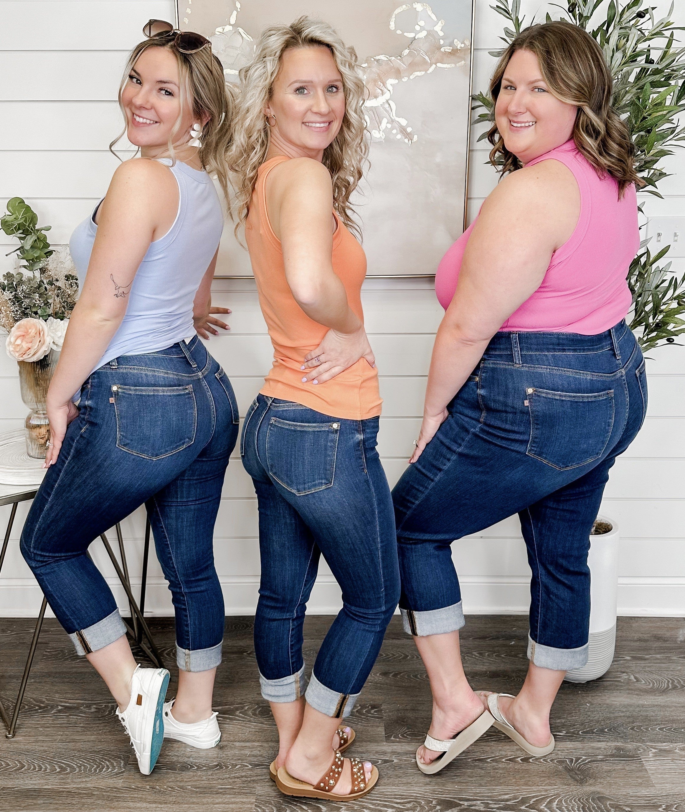 Judy Blue Haisley Mid-Rise Capris - Image 4