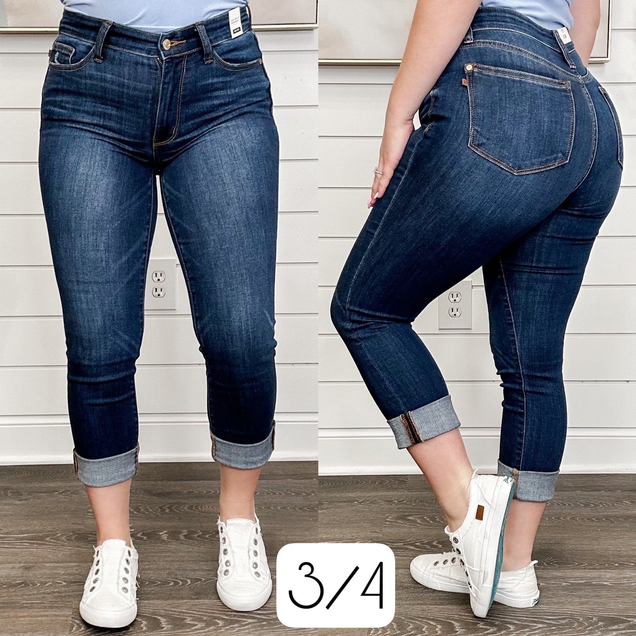 Judy Blue Haisley Mid-Rise Capris - Image 6
