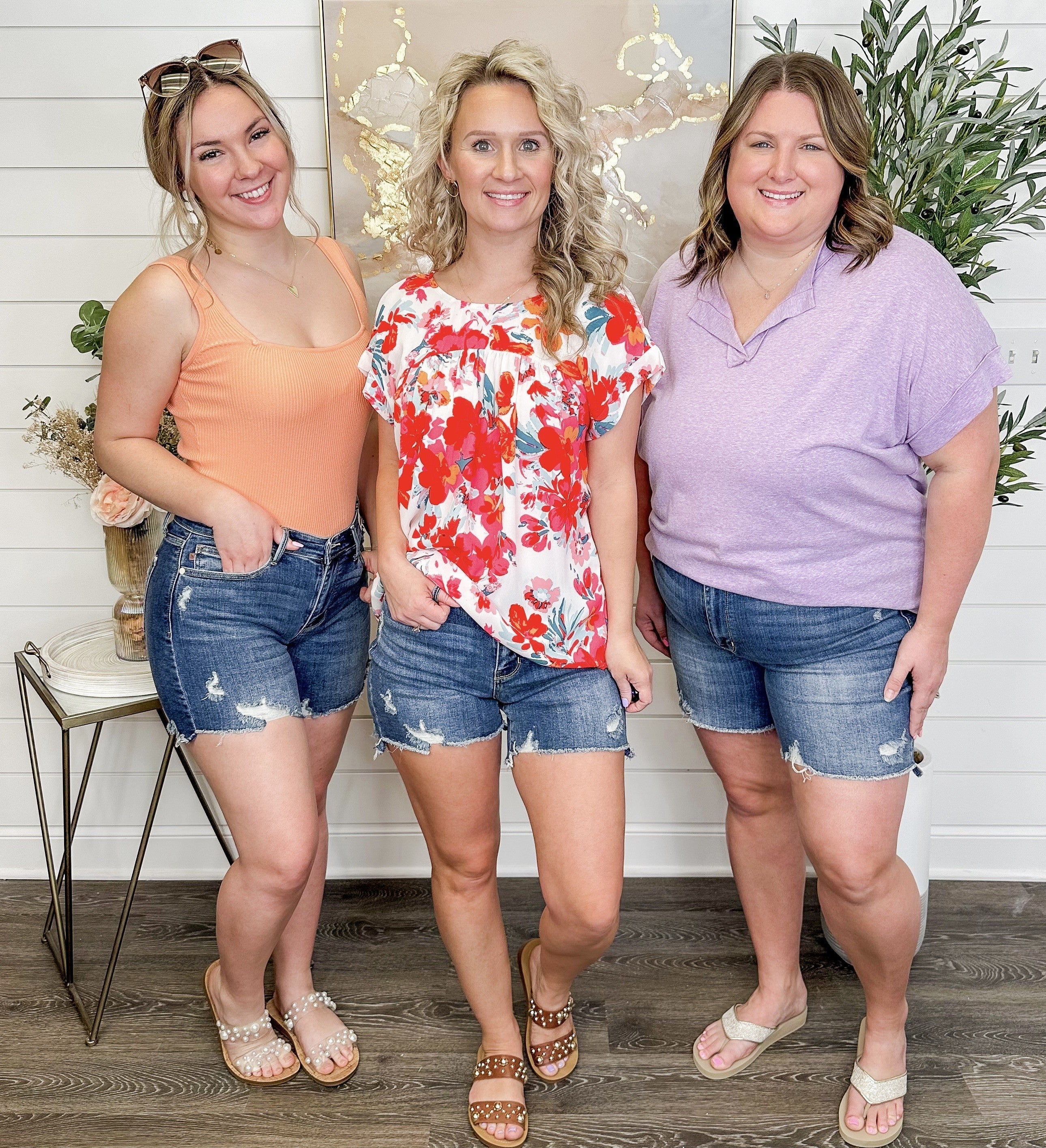 Judy Blue Sapphire Distressed Mid-Rise Shorts - Image 9