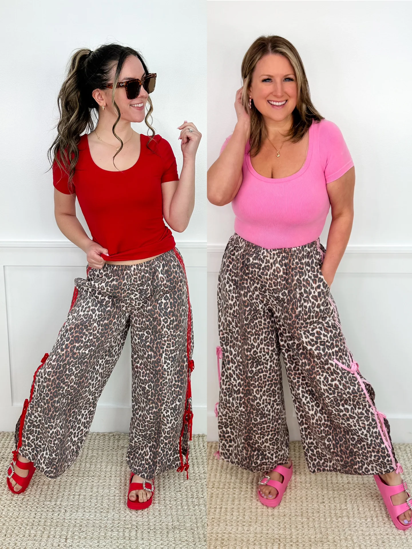 Just Keep Dancing High-Rise Wide Leg Avery Mae Bottoms - 2 colors!