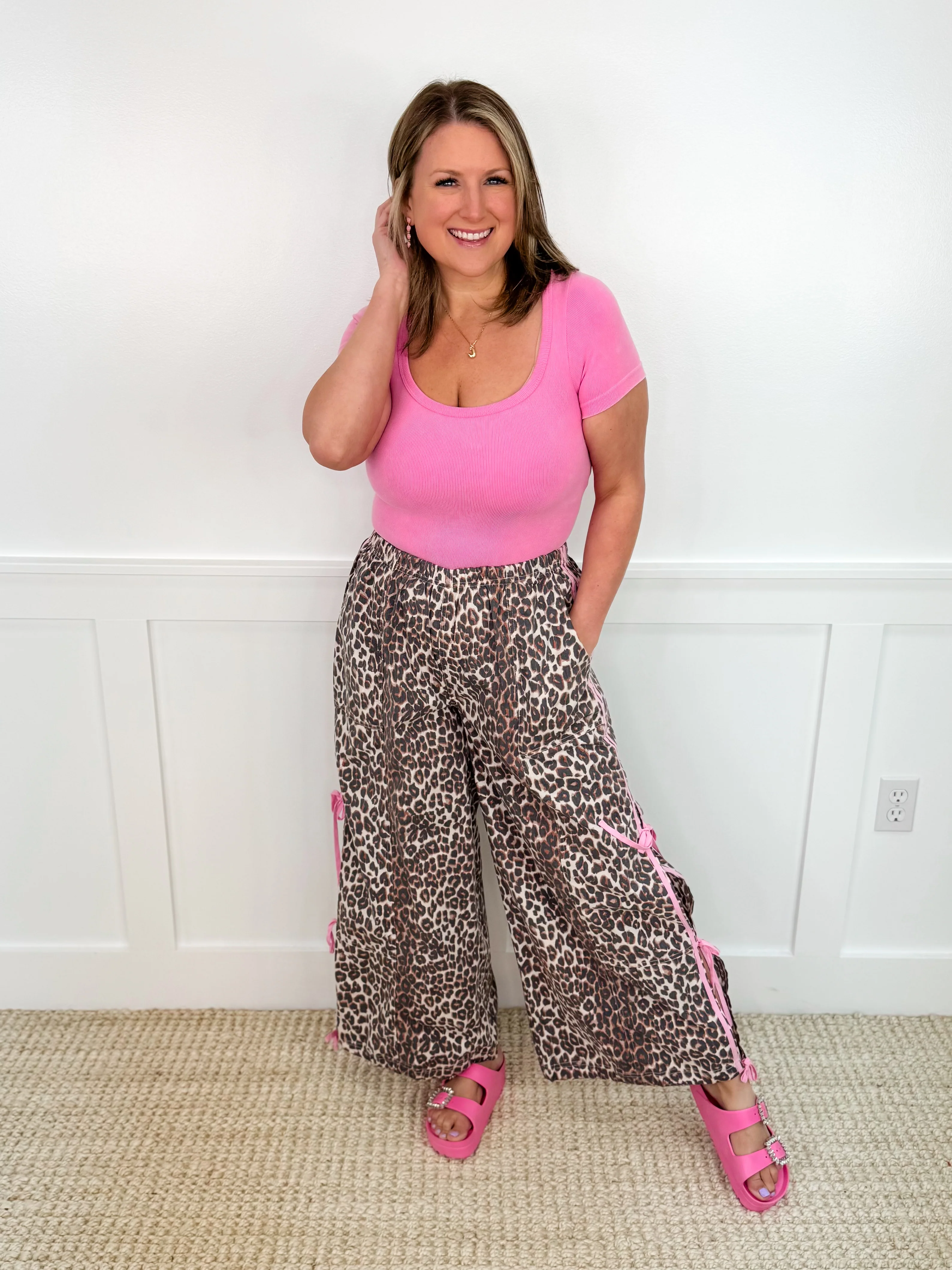Just Keep Dancing High-Rise Wide Leg Avery Mae Bottoms - 2 colors! - Image 2