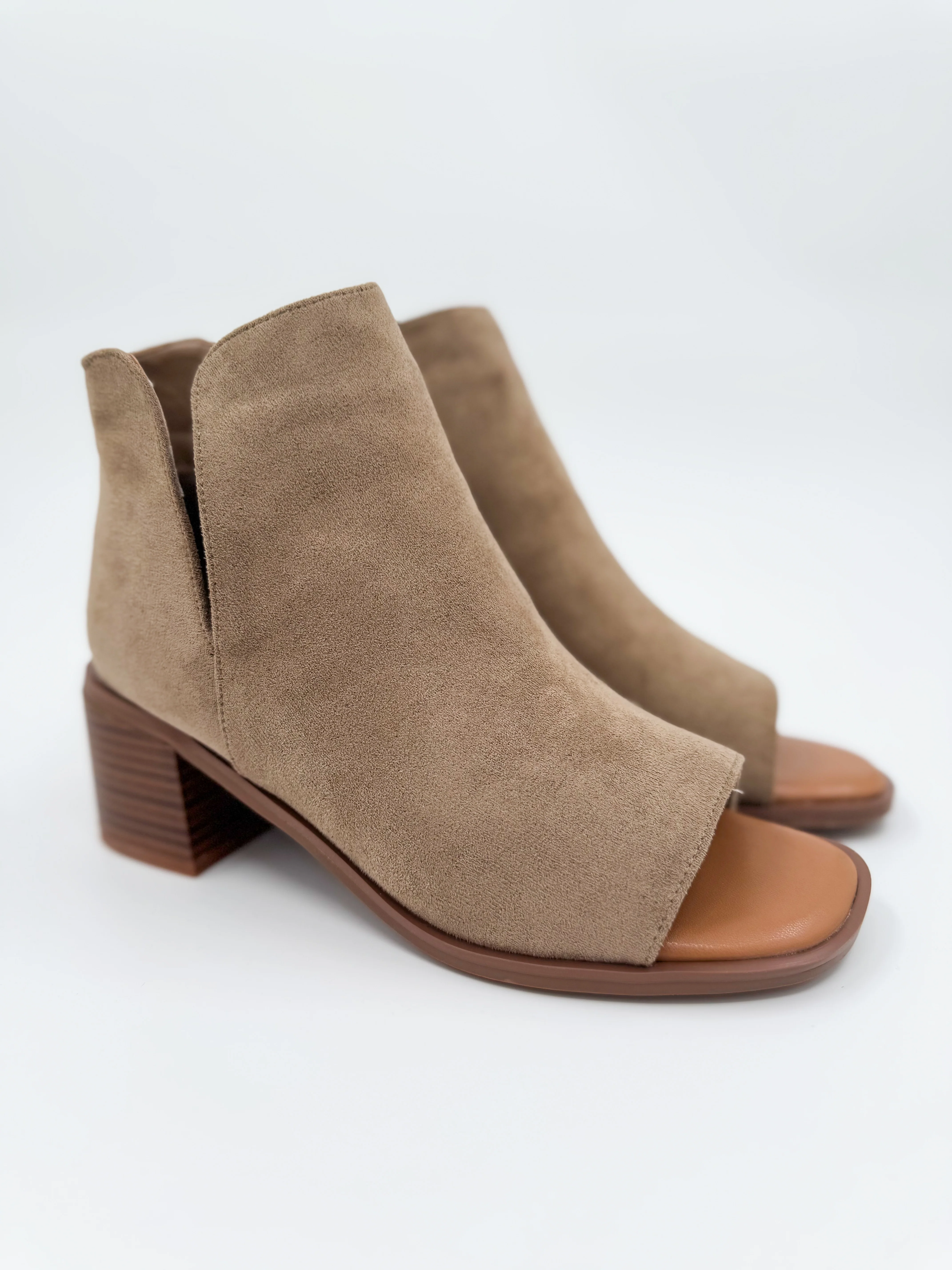 Just Keep Going Faux Suede Booties - 2 colors! - Image 2