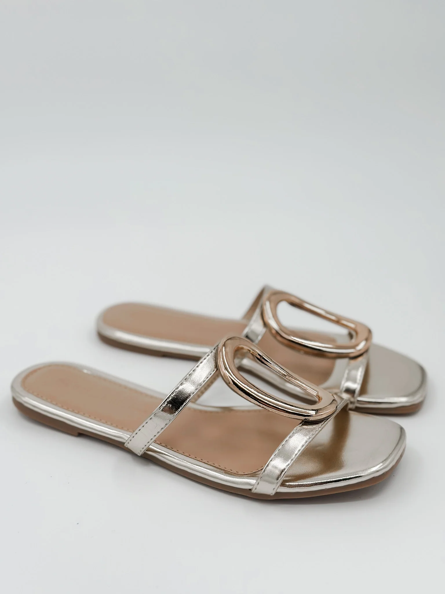 Keep it Entertaining Faux Leather Sandals - 4 colors! - Image 2