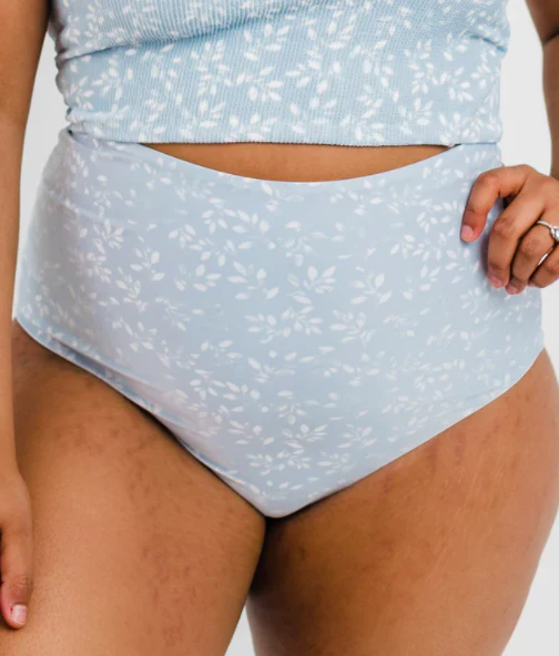 Coral Reef Sea Glass Keep it Going Reversible Extra High-Rise Swim Bottoms - 3 colors! *FINAL SALE* - Image 4