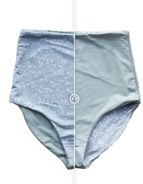 Coral Reef Sea Glass Keep it Going Reversible Extra High-Rise Swim Bottoms - 3 colors! *FINAL SALE* - Image 6