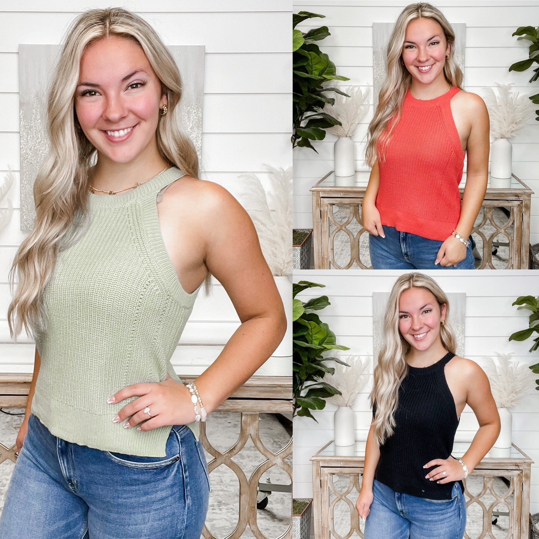 Keep it Moving Knitted Tank Top - 4 colors! - Image 3