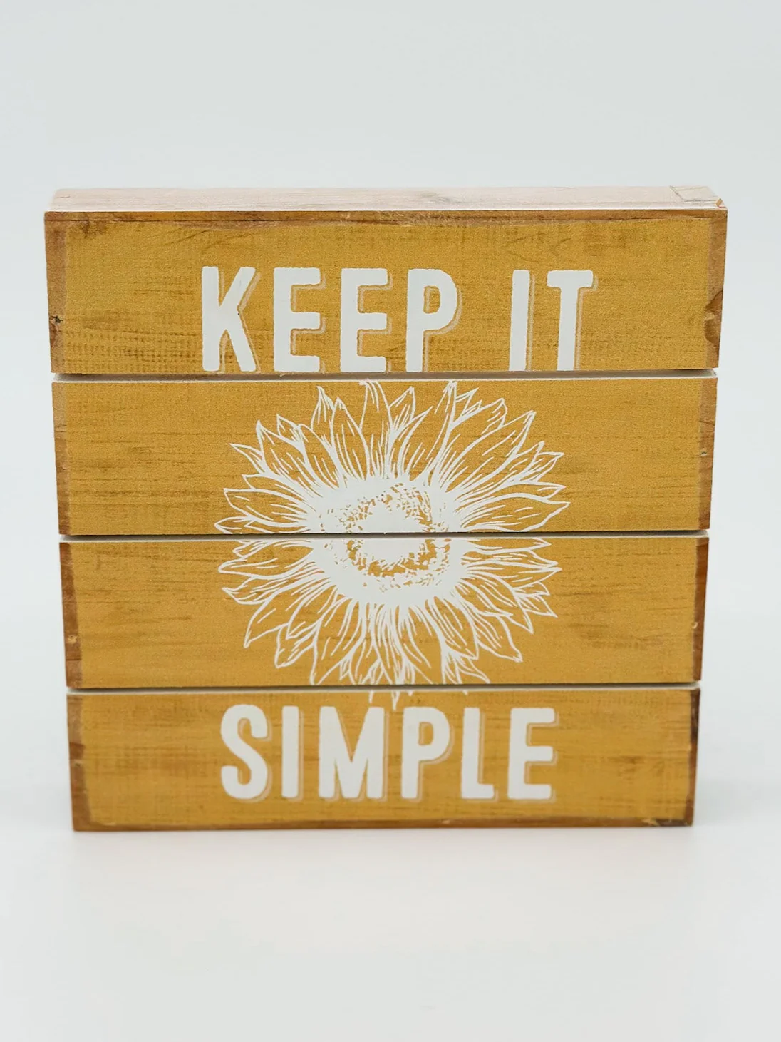 Keeping it Simple Wood Sign - 2 options!