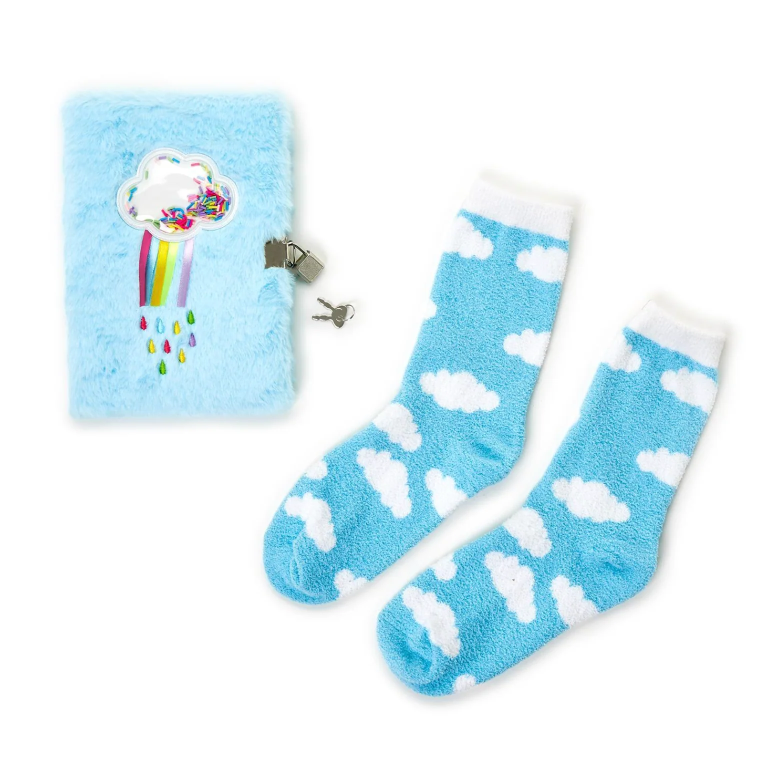 Keeping Secrets Locked Diary & Socks Set - 4 piece set!